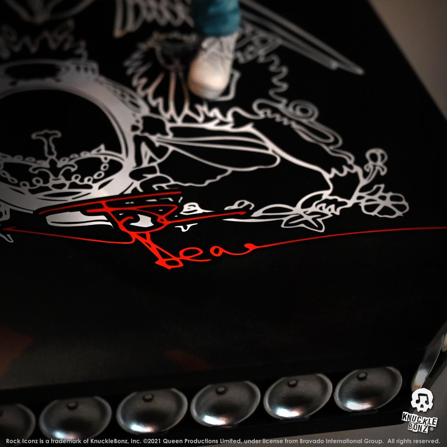 Queen John Deacon KnuckleBonz Statue