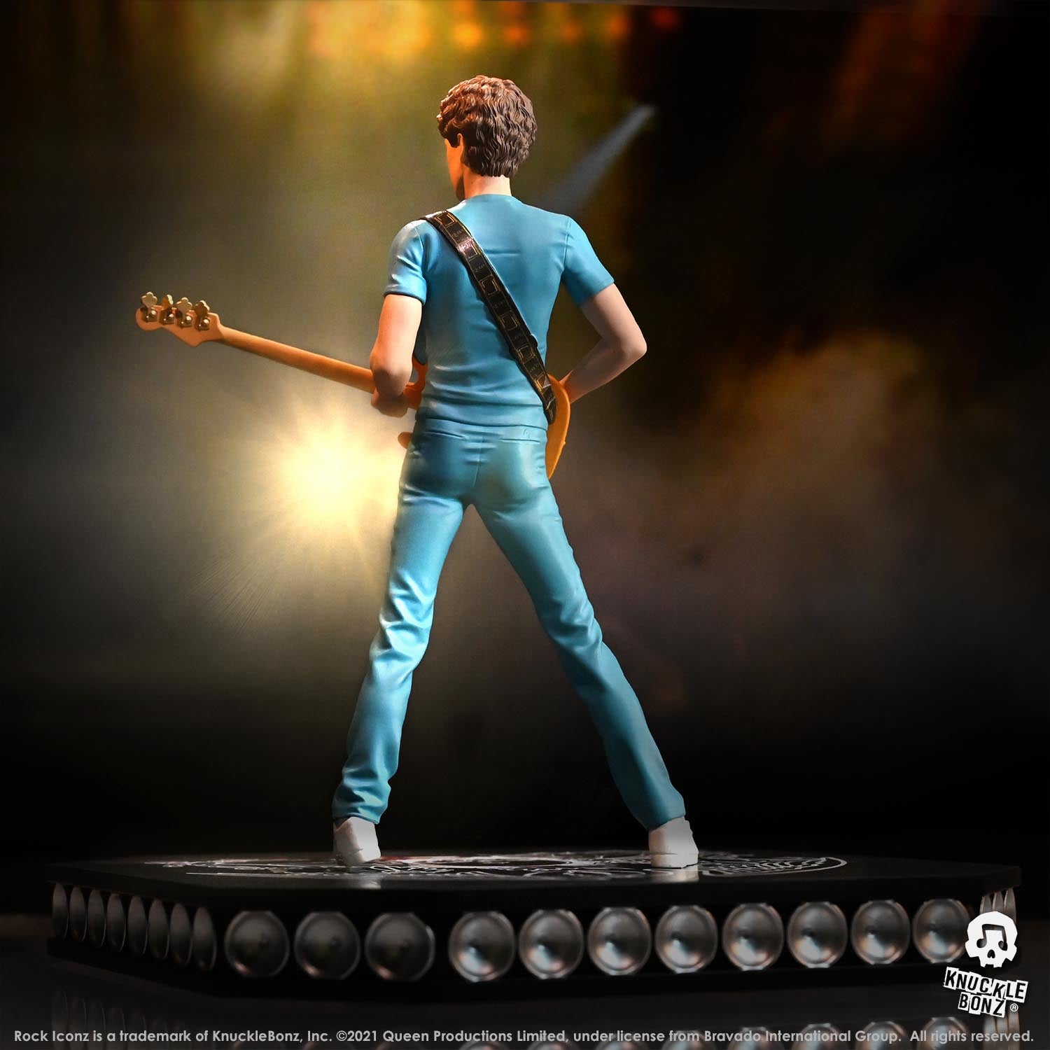 Queen John Deacon KnuckleBonz Statue