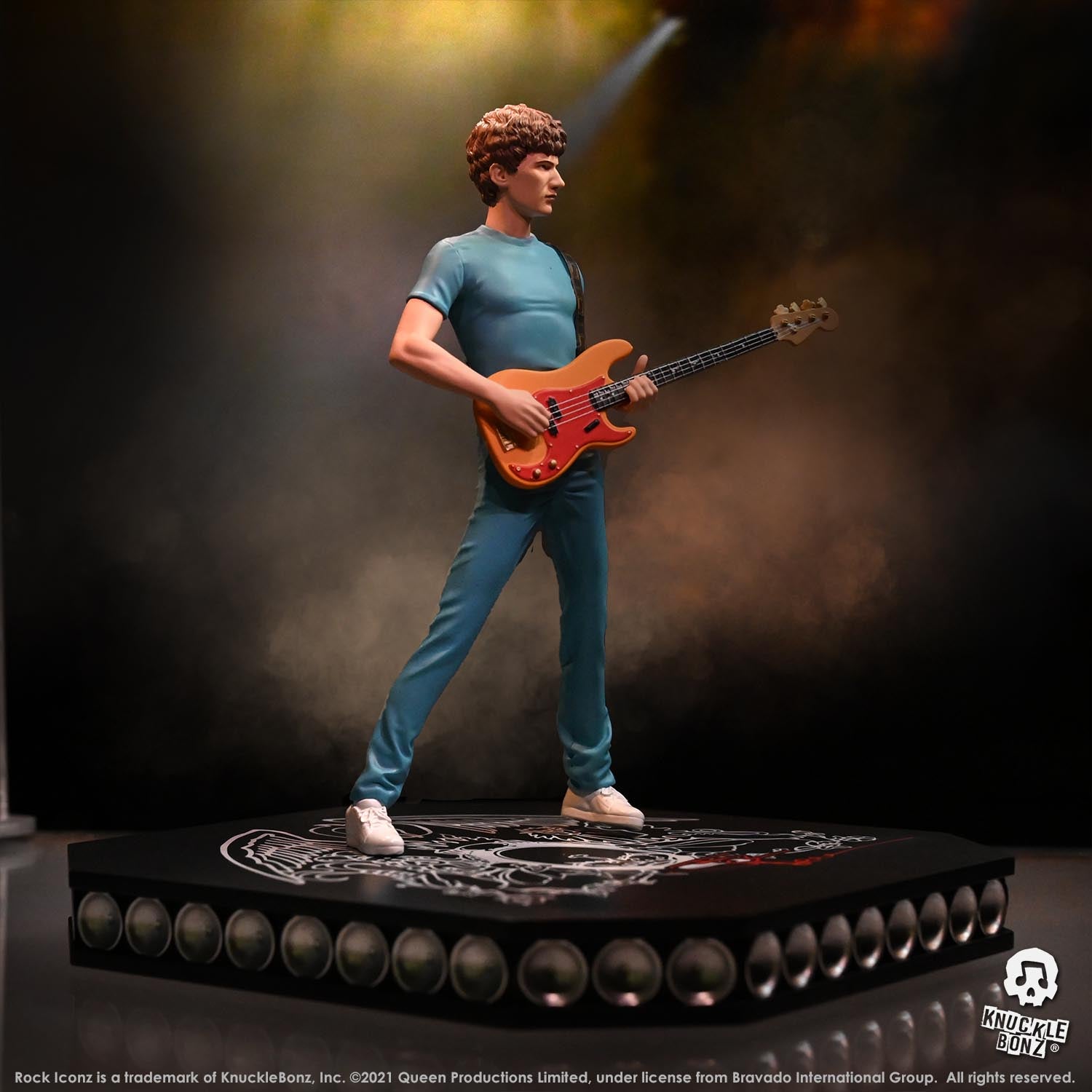 Queen John Deacon KnuckleBonz Statue