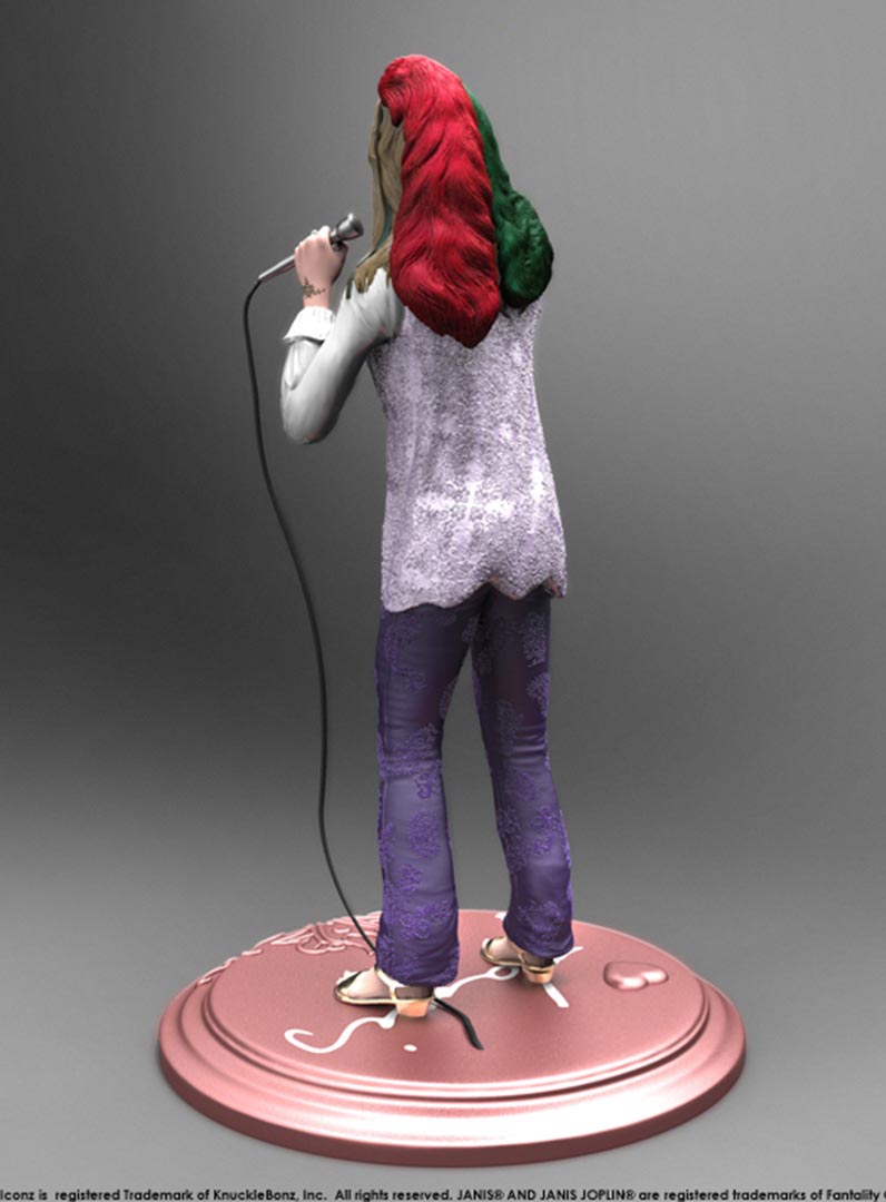Janis Joplin KnuckleBonz Statue