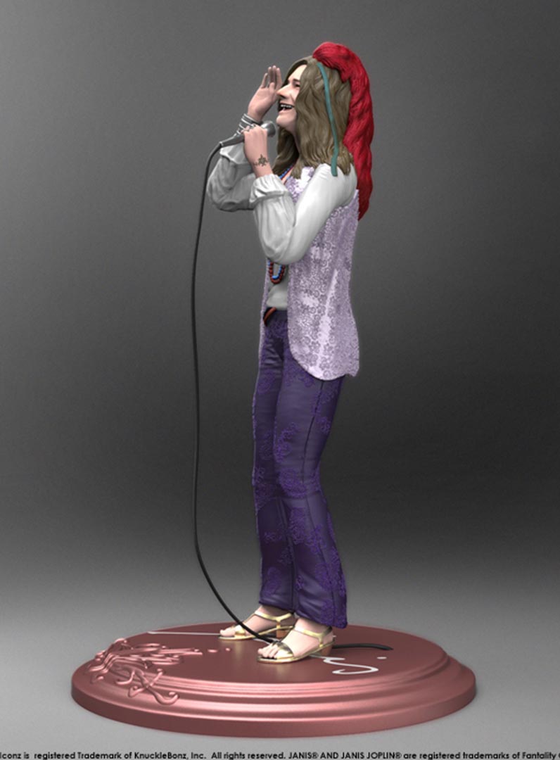 Janis Joplin KnuckleBonz Statue