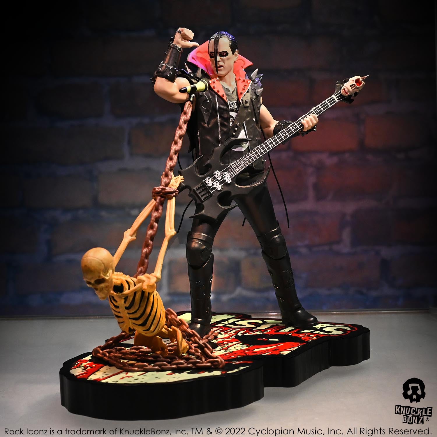 Misfits Jerry Only KnuckleBonz Statue
