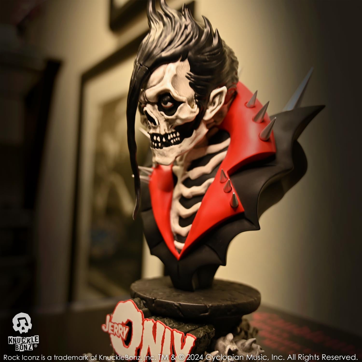 The Misfits' Jerry Only "Anti-Hero" Bust KnuckleBonz Statue