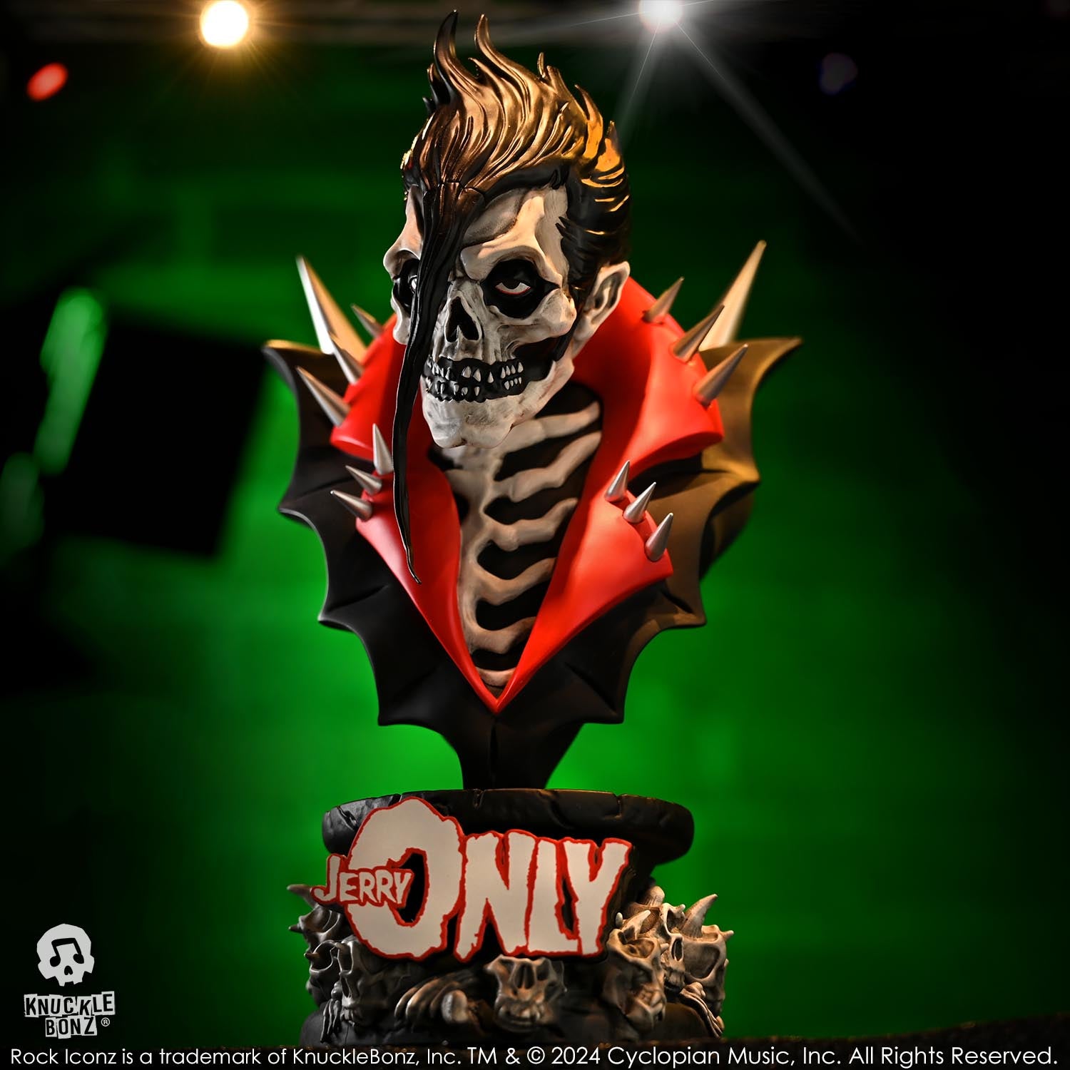 The Misfits' Jerry Only "Anti-Hero" Bust KnuckleBonz Statue