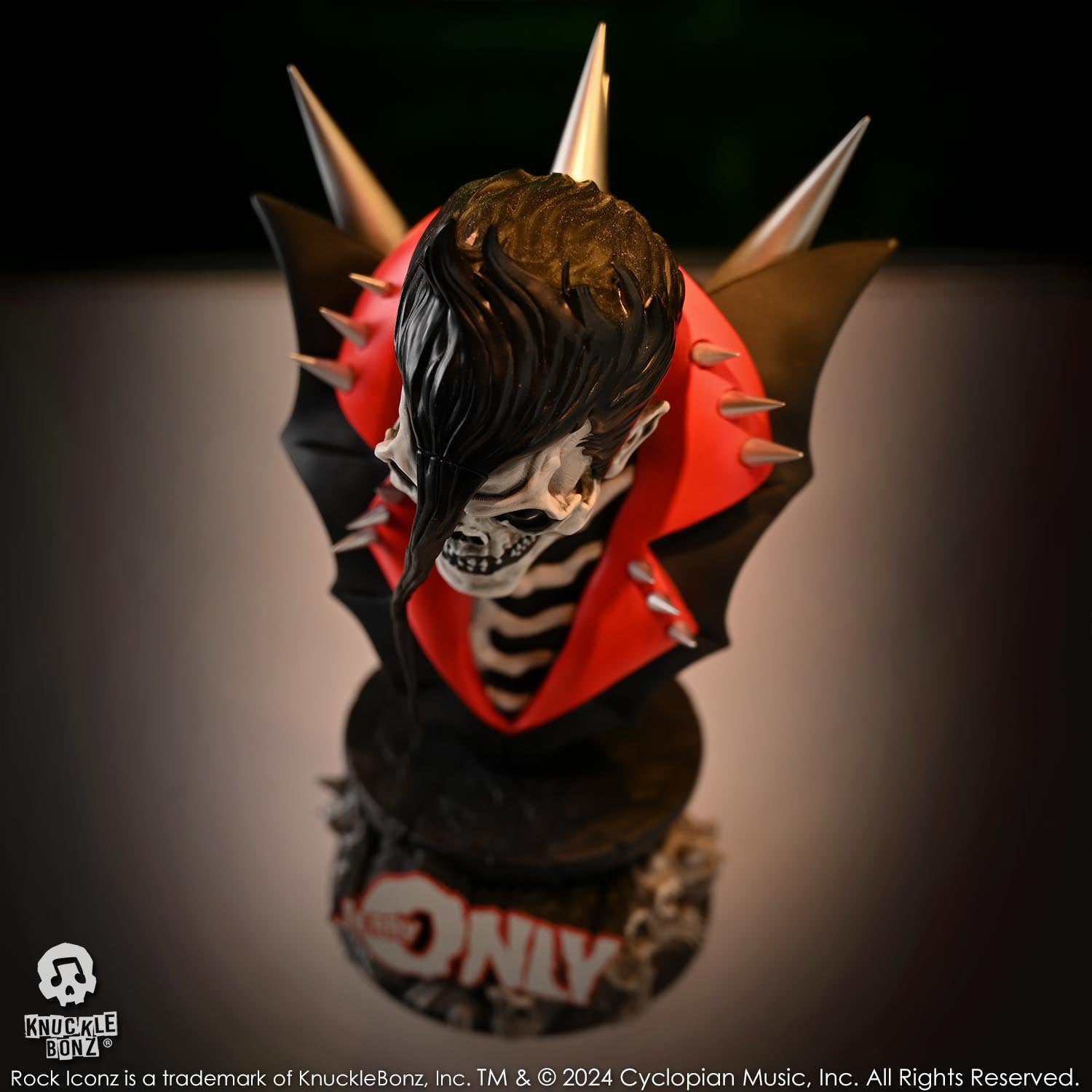 The Misfits' Jerry Only "Anti-Hero" Bust KnuckleBonz Statue