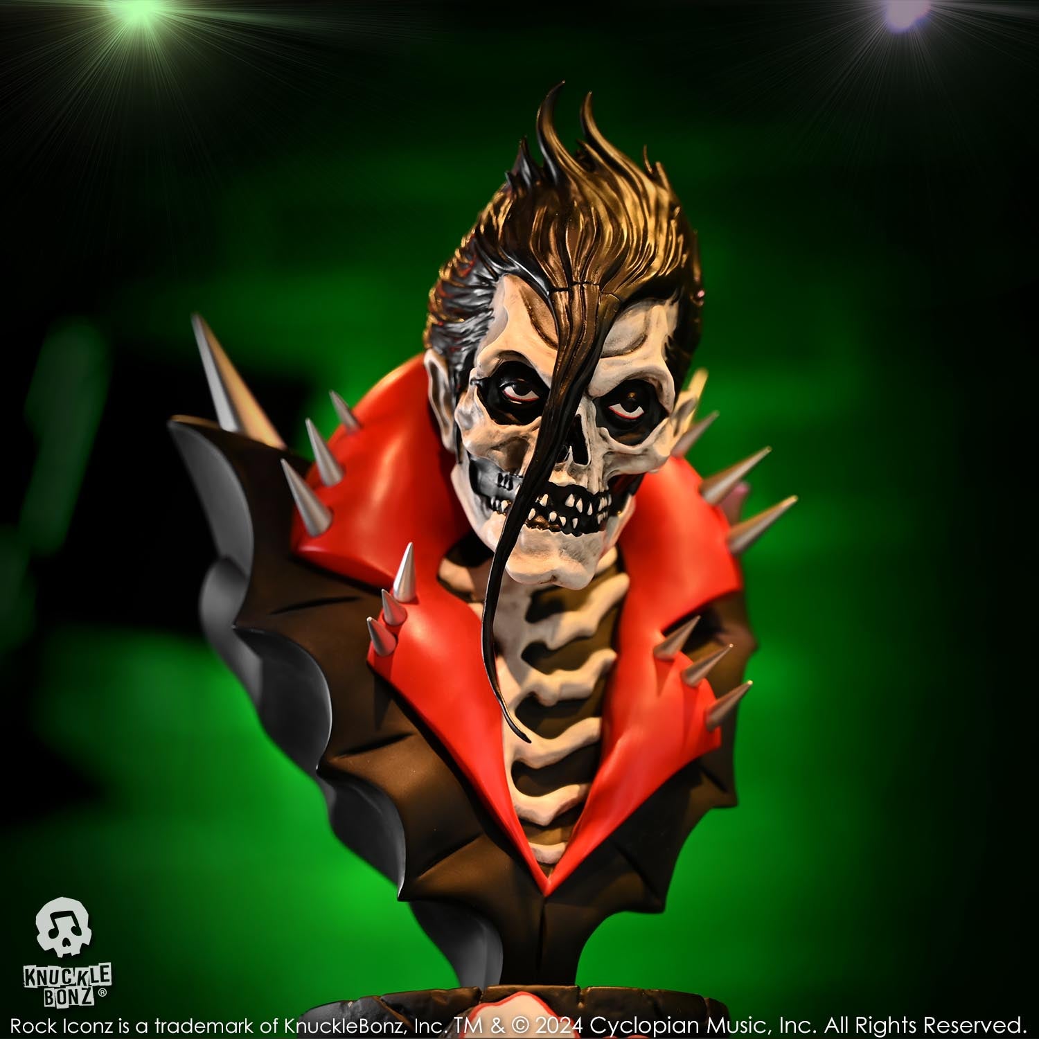 The Misfits' Jerry Only "Anti-Hero" Bust KnuckleBonz Statue