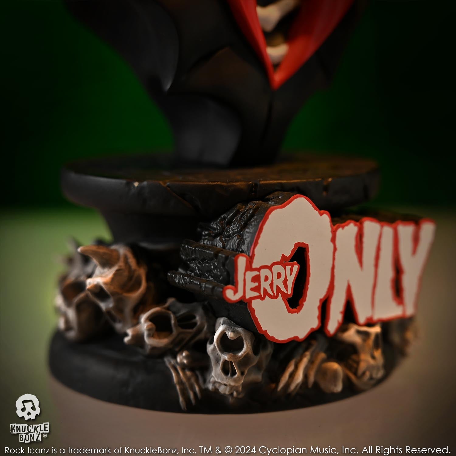 The Misfits' Jerry Only "Anti-Hero" Bust KnuckleBonz Statue