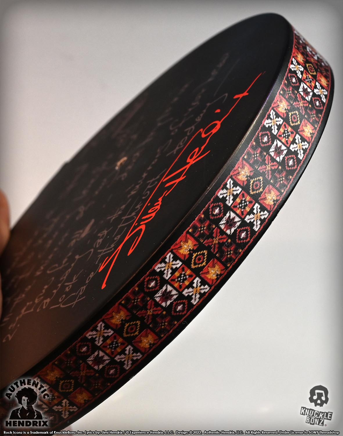 Jimi Hendrix III KnuckleBonz Statue