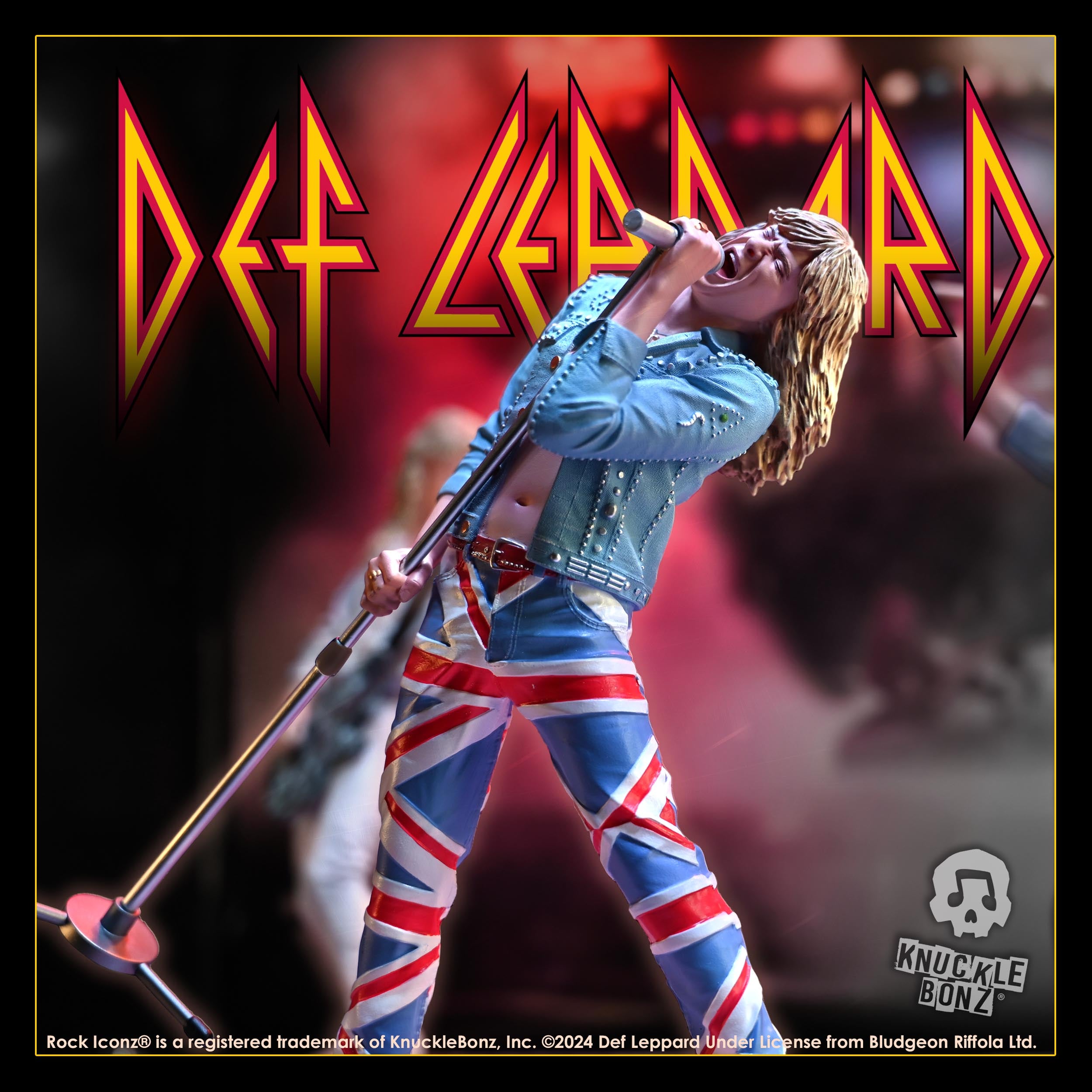 Def Leppard Joe Elliott KnuckleBonz Statue