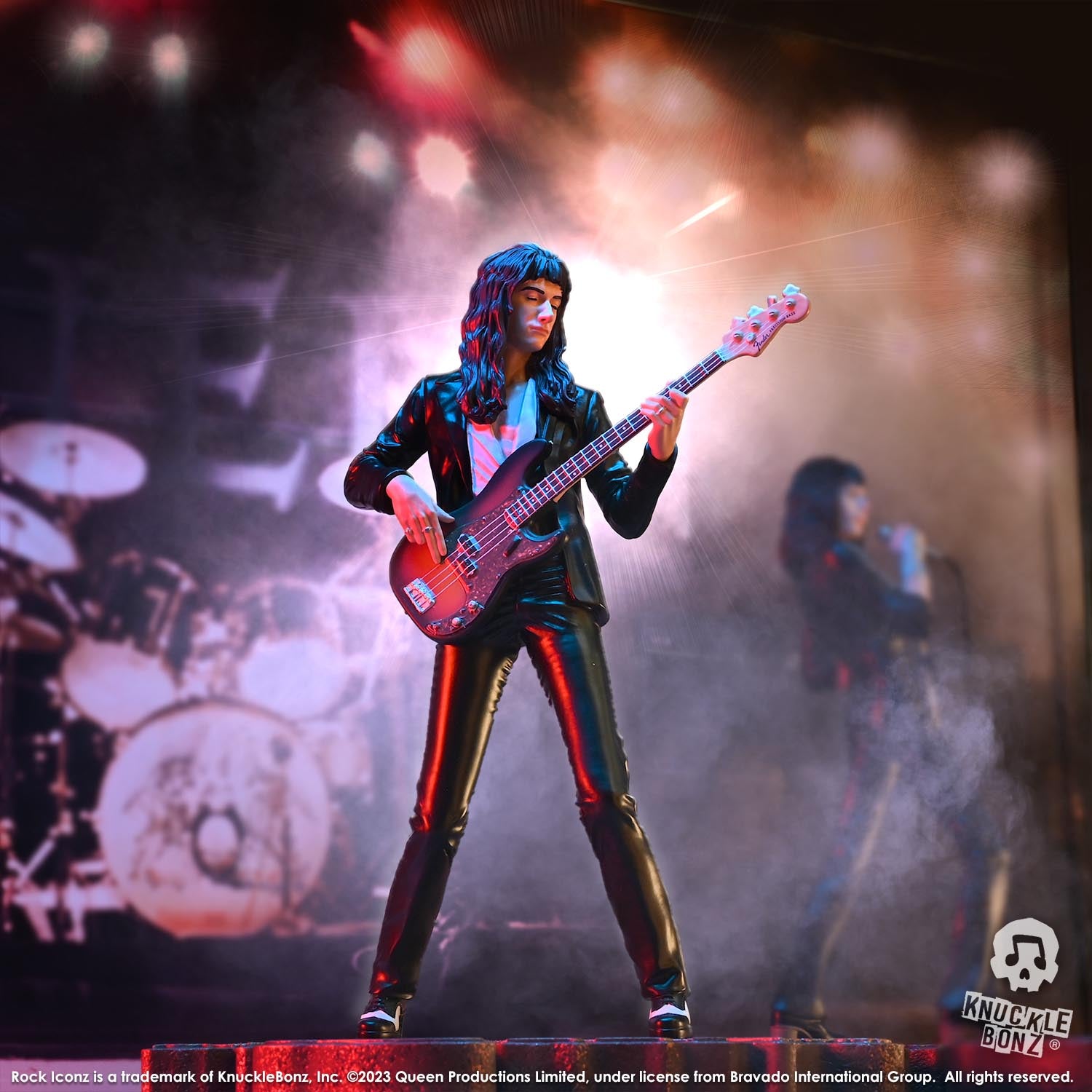 Queen II John Deacon KnuckleBonz Statue