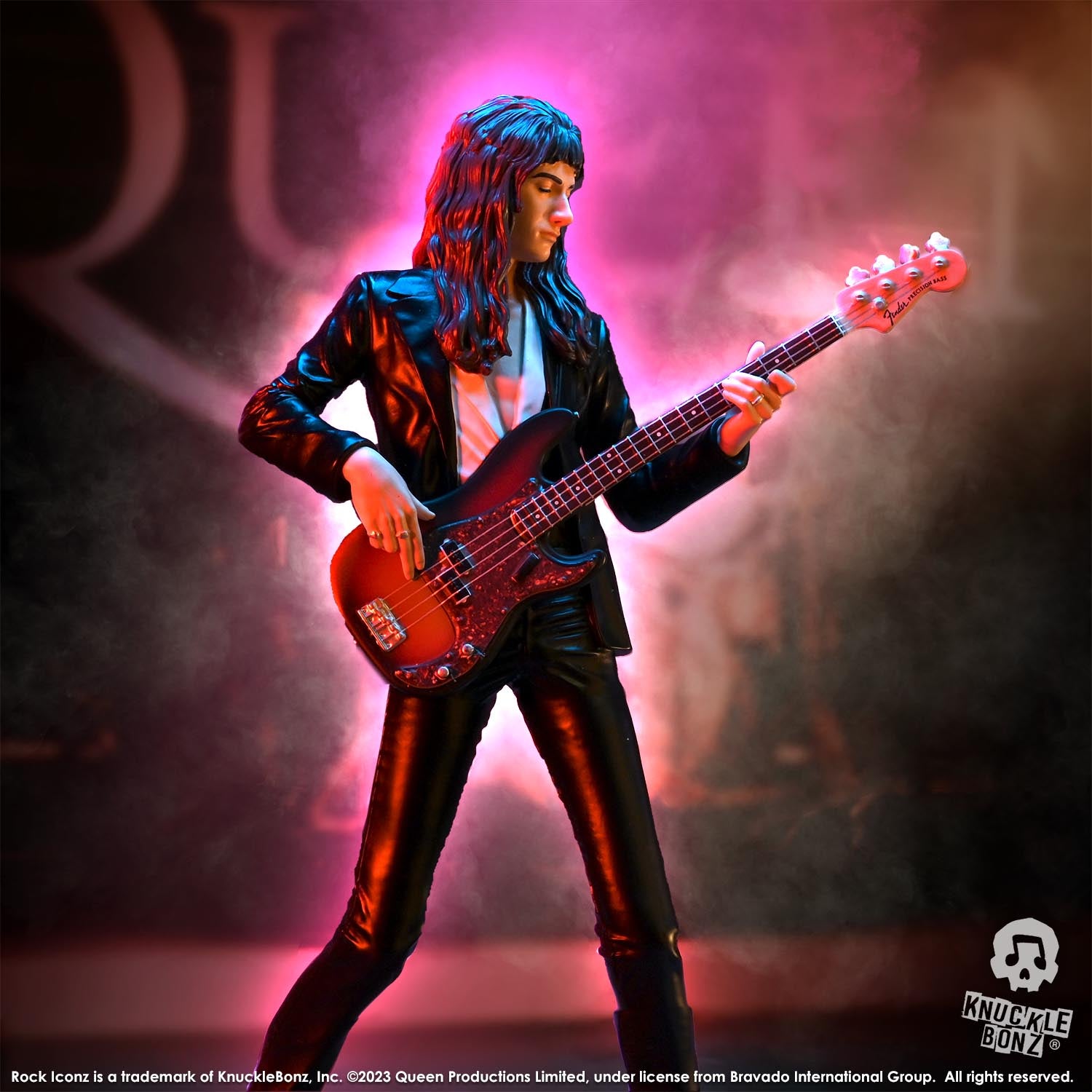 Queen II John Deacon KnuckleBonz Statue