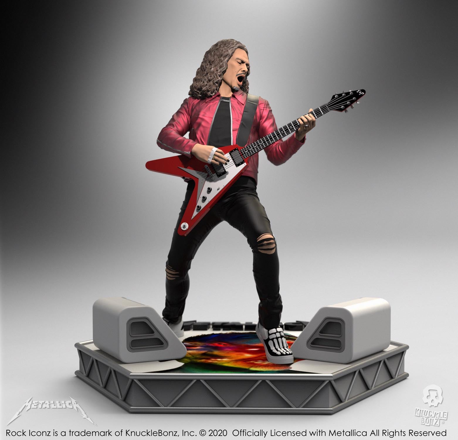 Metallica Kirk Hammett KnuckleBonz Statue
