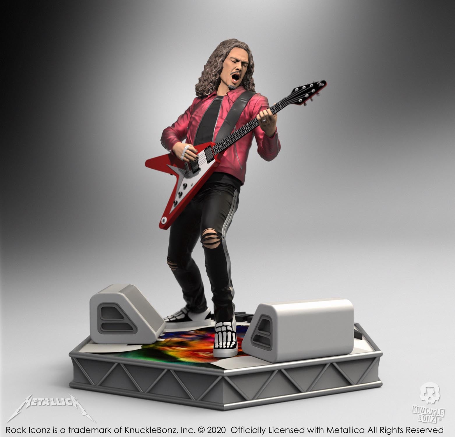 Metallica Kirk Hammett KnuckleBonz Statue