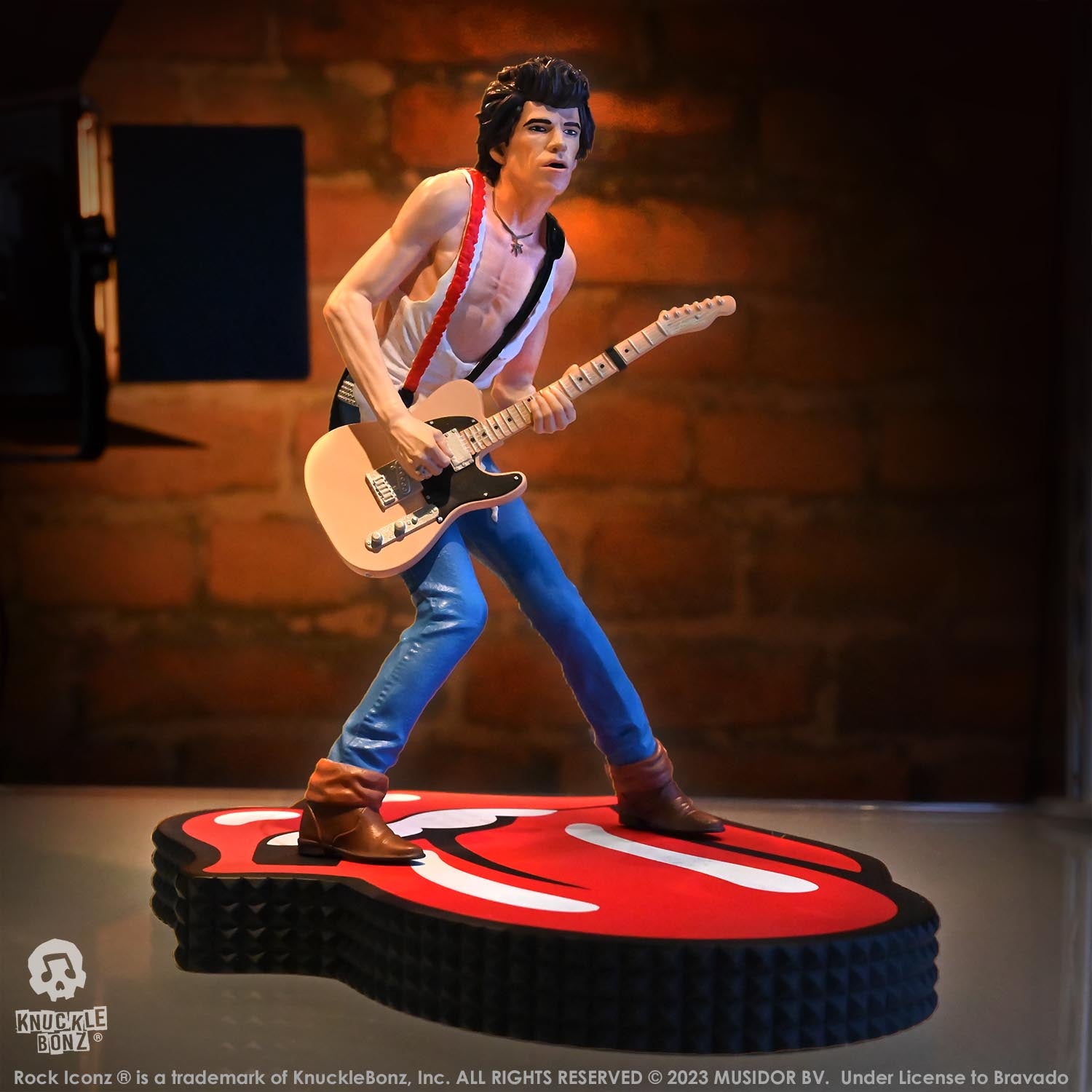 Rolling Stones Keith Richards KnuckleBonz Statue