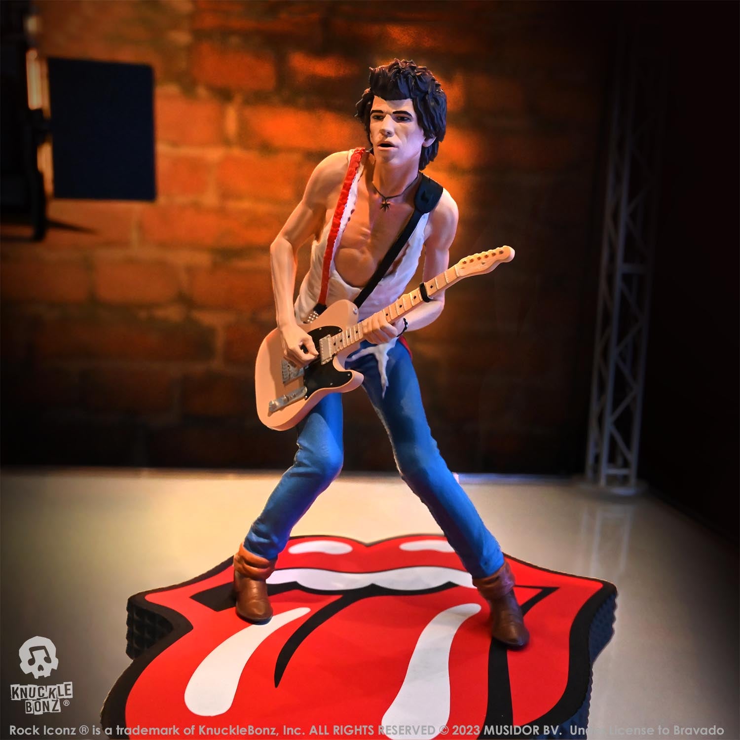 Rolling Stones Keith Richards KnuckleBonz Statue