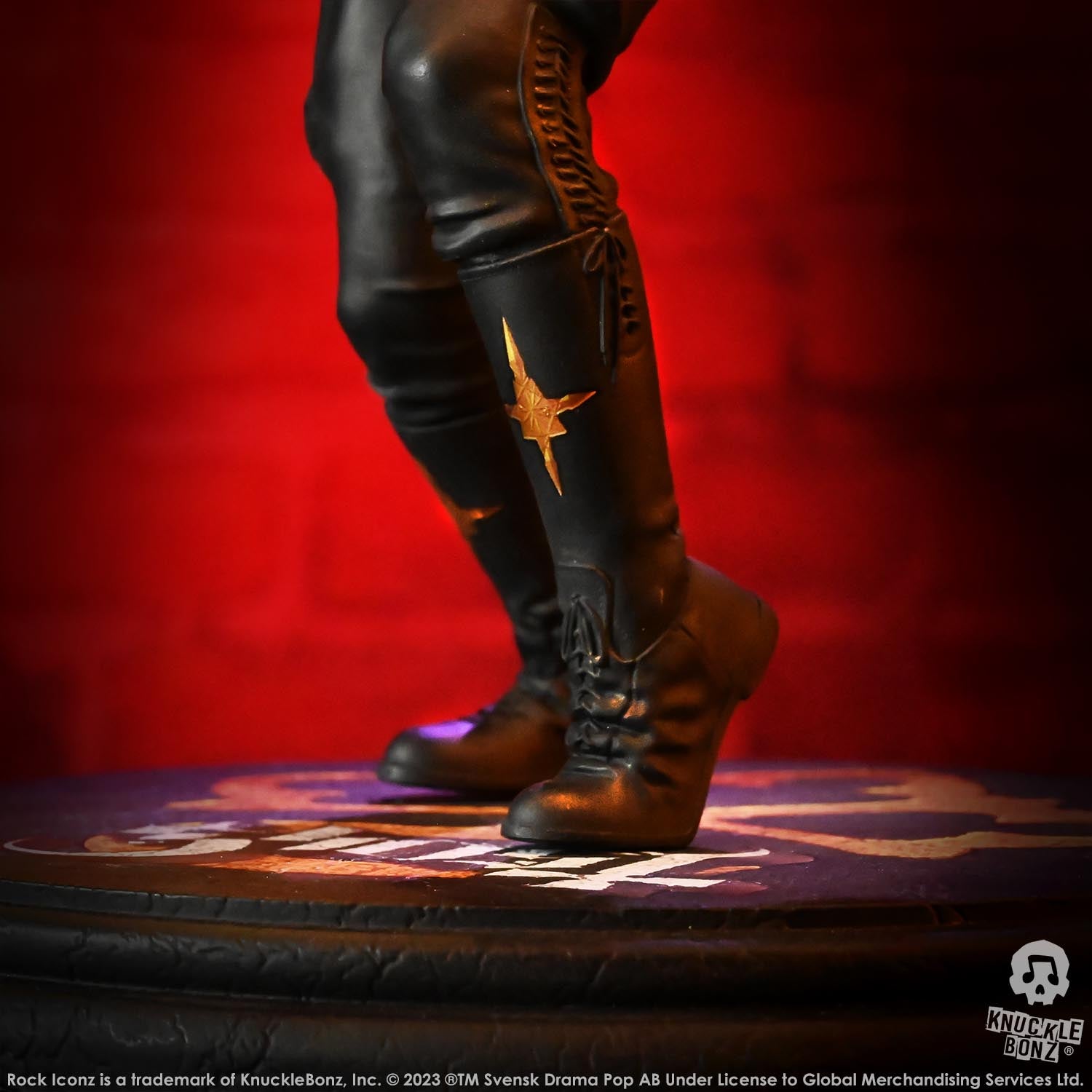 Ghost Nameless Ghoul II White Guitar KnuckleBonz Statue