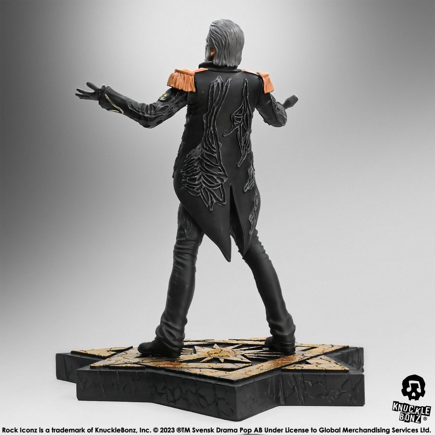 Ghost Papa Emeritus IV Military Jacket KnuckleBonz Statue