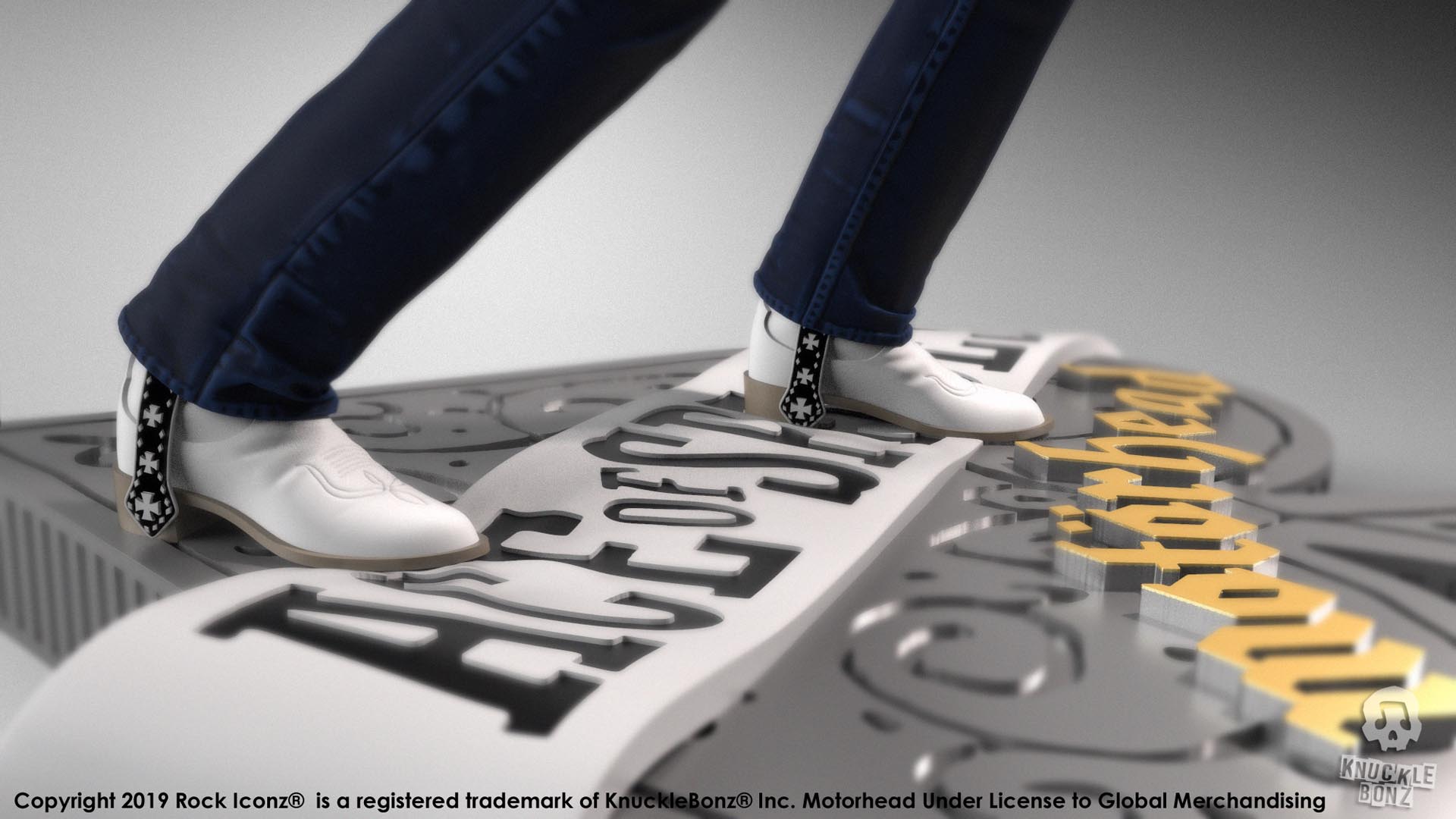 LEMMY III (Motörhead) KnuckleBonz Statue