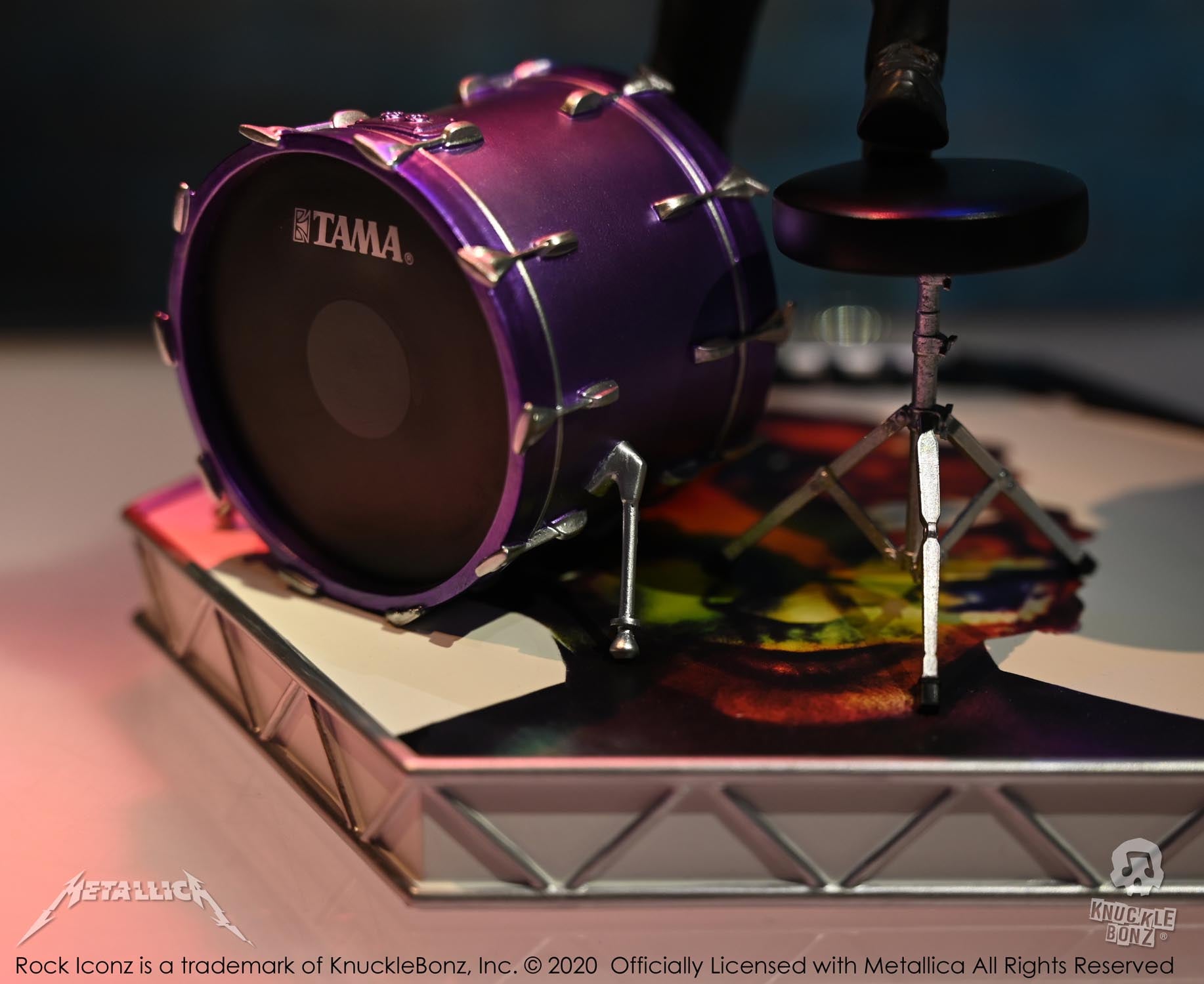 Metallica Lars Ulrich KnuckleBonz Statue