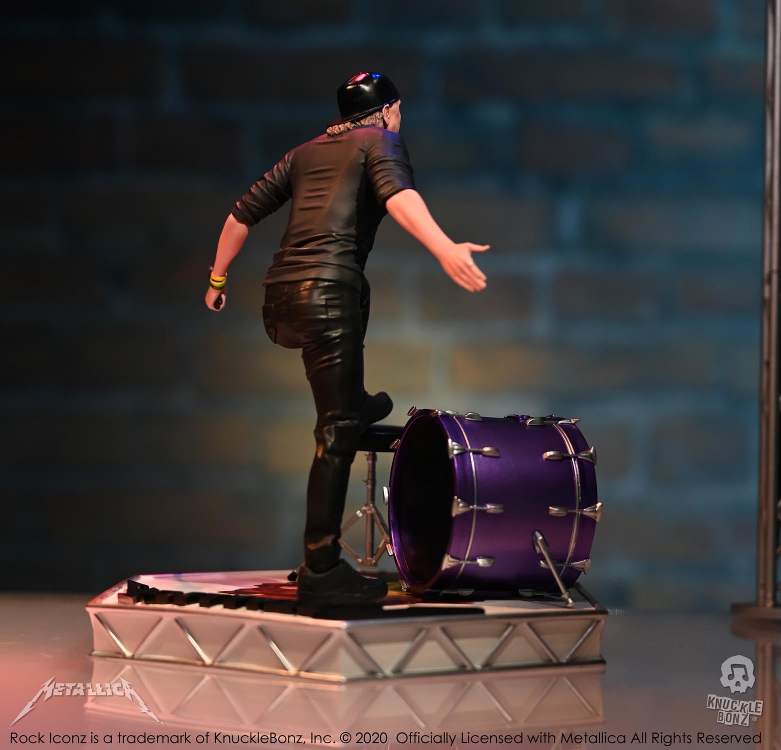 Metallica Lars Ulrich KnuckleBonz Statue