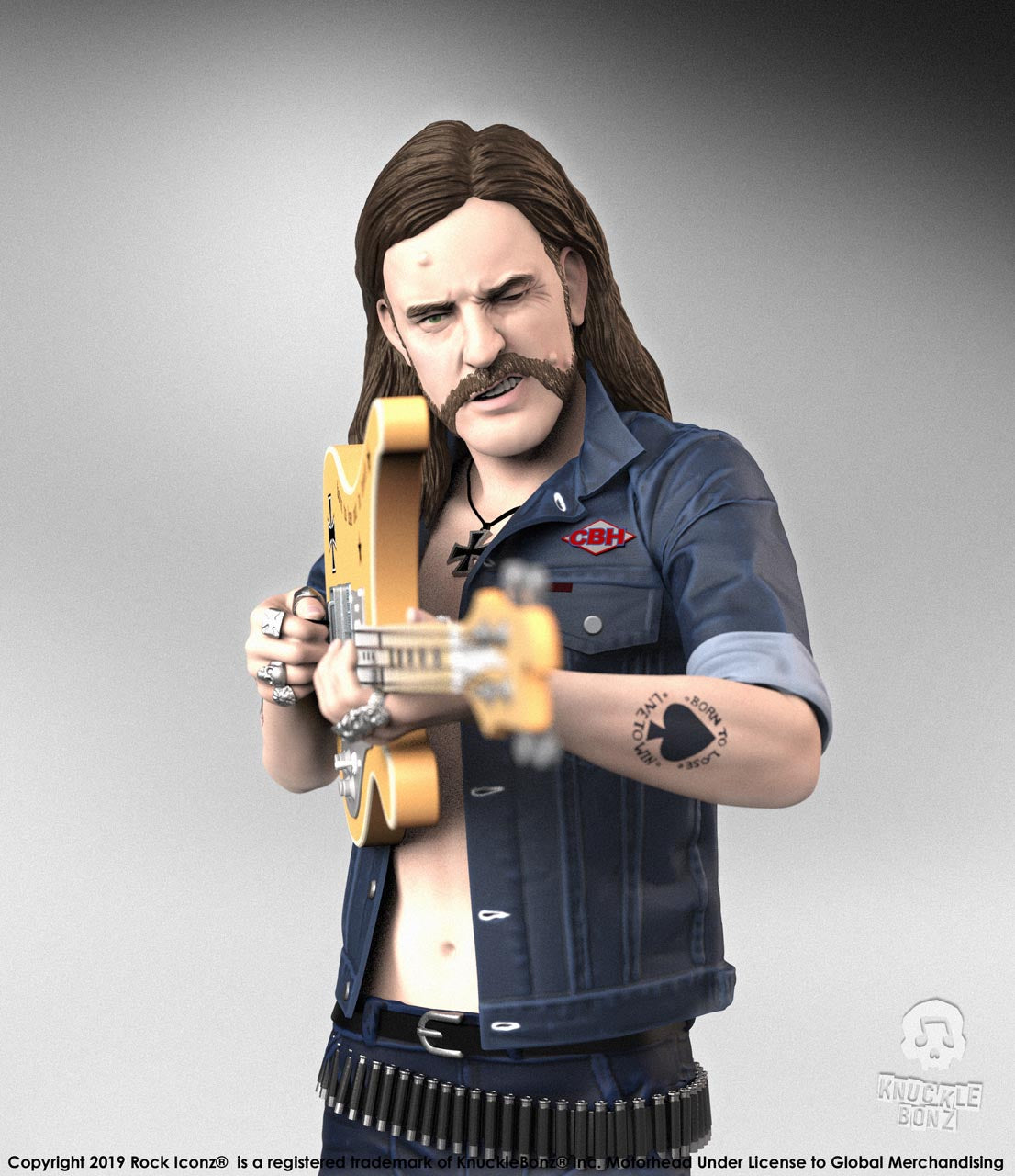 LEMMY III (Motörhead) KnuckleBonz Statue