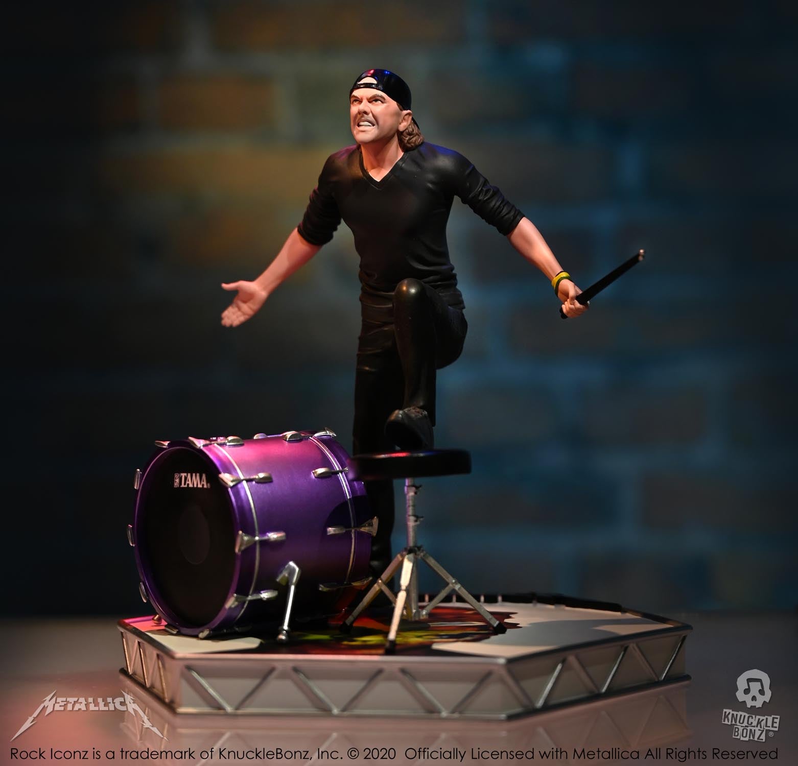 Metallica Lars Ulrich KnuckleBonz Statue