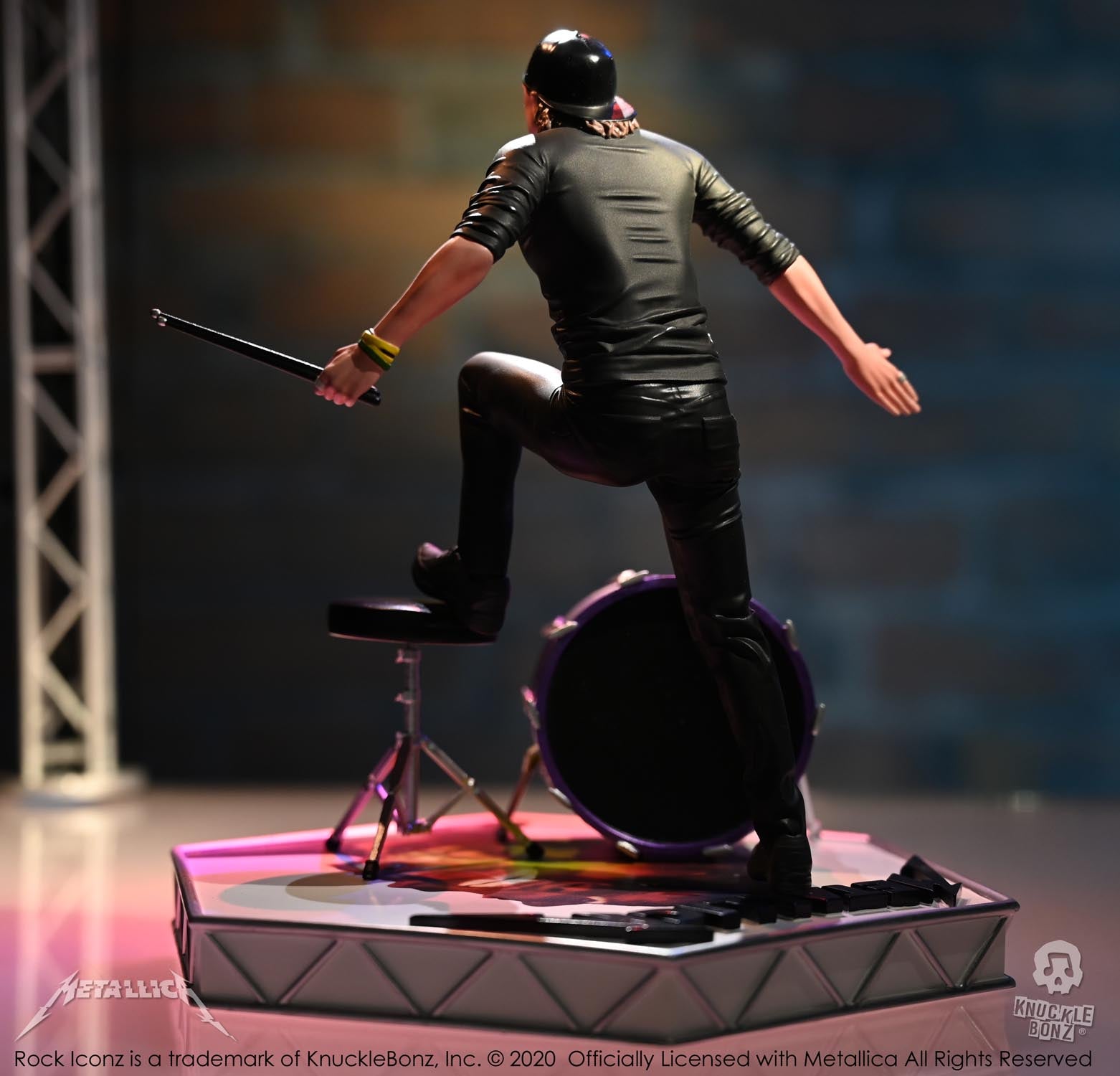Metallica Lars Ulrich KnuckleBonz Statue