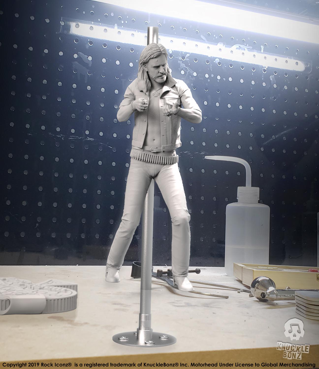 LEMMY III (Motörhead) KnuckleBonz Statue