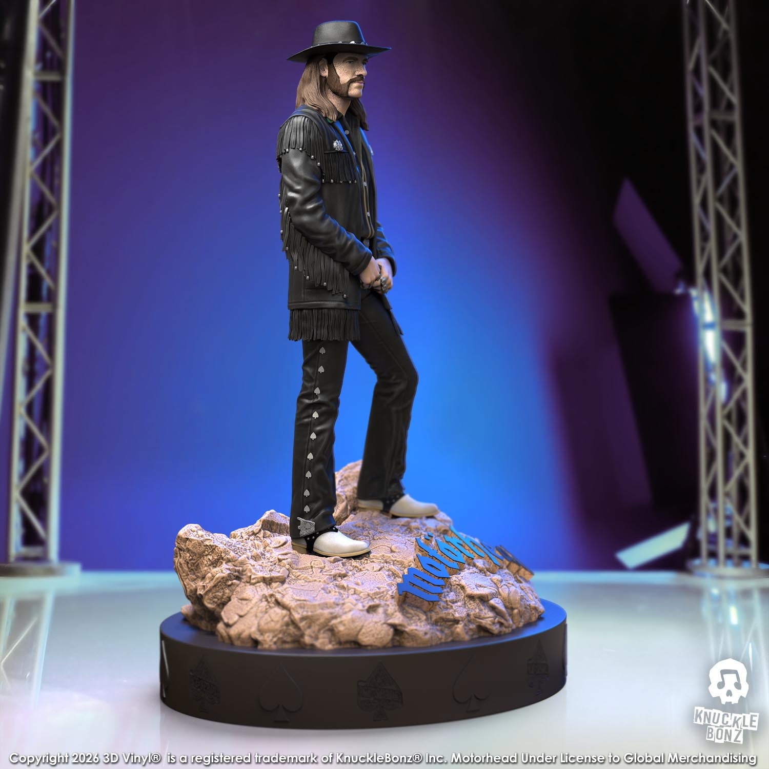 Lemmy IV (Motörhead) Ace of Spades KnuckleBonz Statue