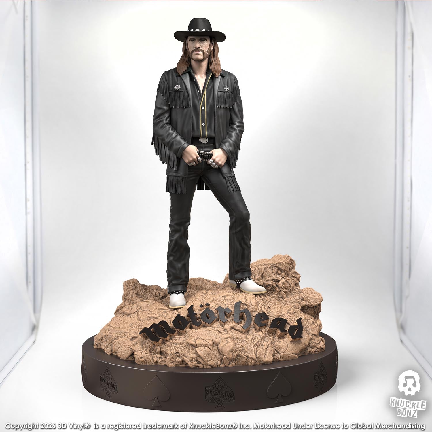 Lemmy IV (Motörhead) Ace of Spades KnuckleBonz Statue