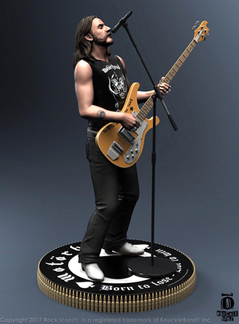LEMMY II (Motörhead) KnuckleBonz Statue