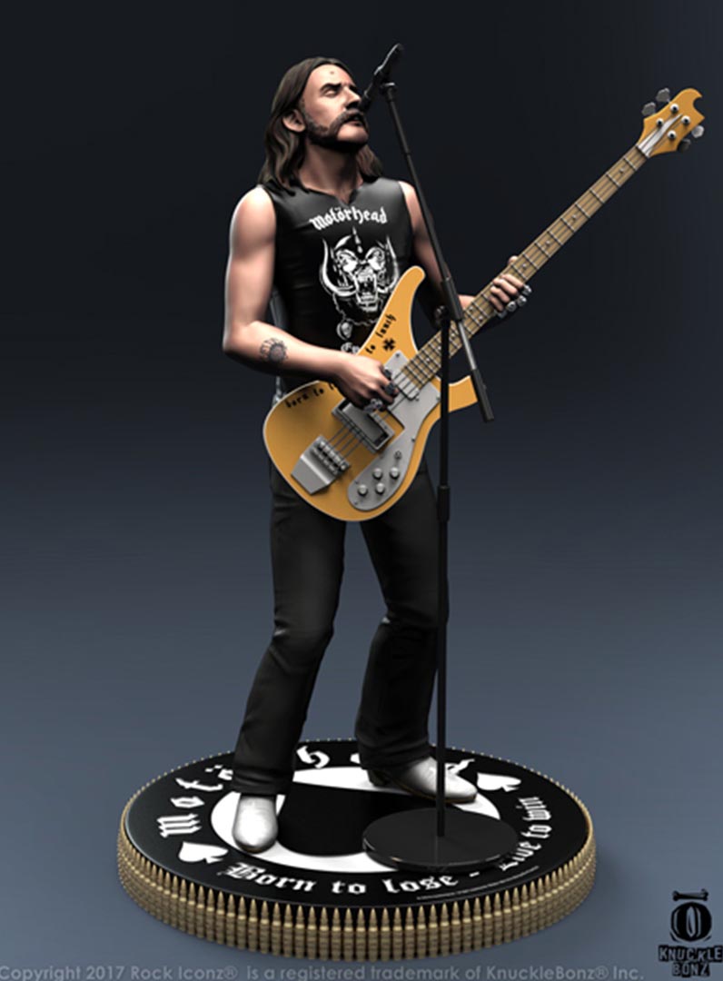 LEMMY II (Motörhead) KnuckleBonz Statue