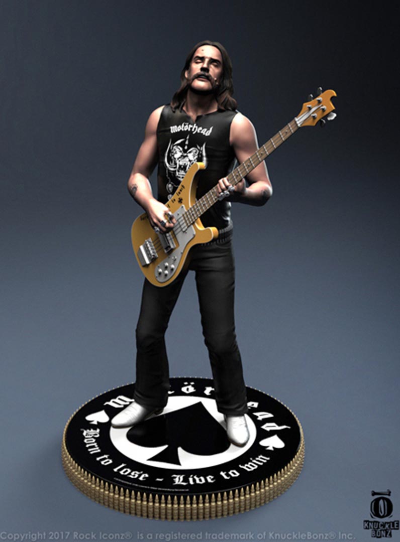 LEMMY II (Motörhead) KnuckleBonz Statue