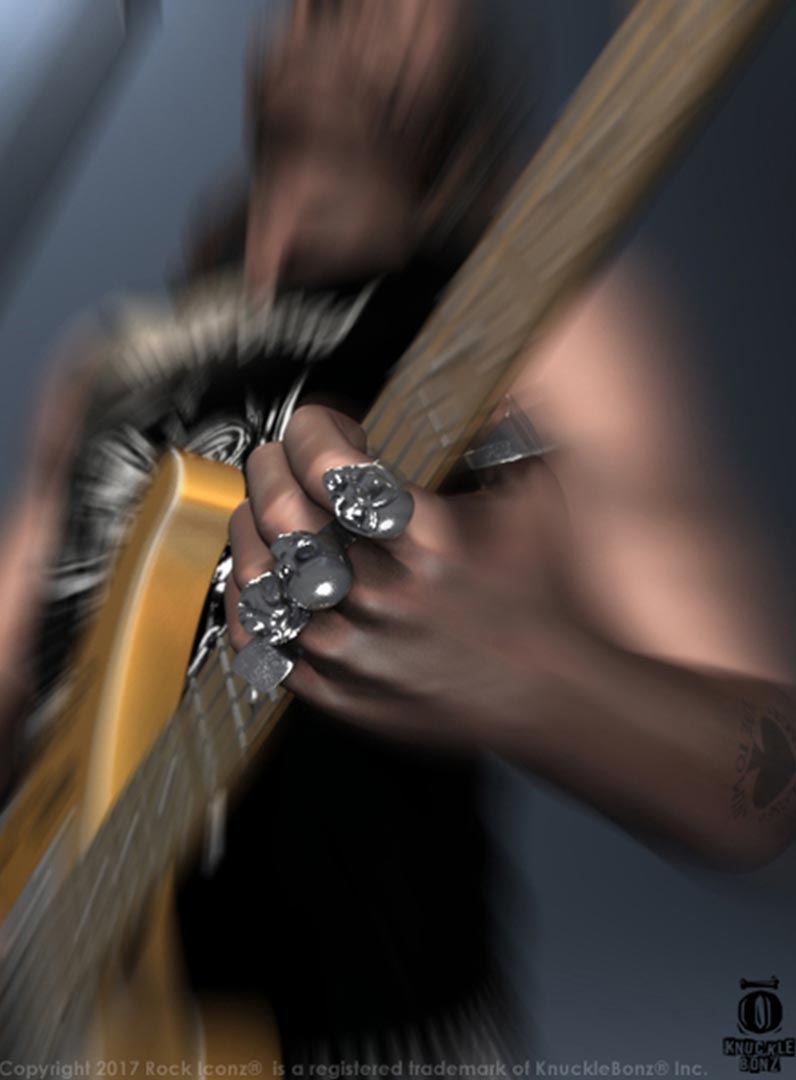 LEMMY II (Motörhead) KnuckleBonz Statue