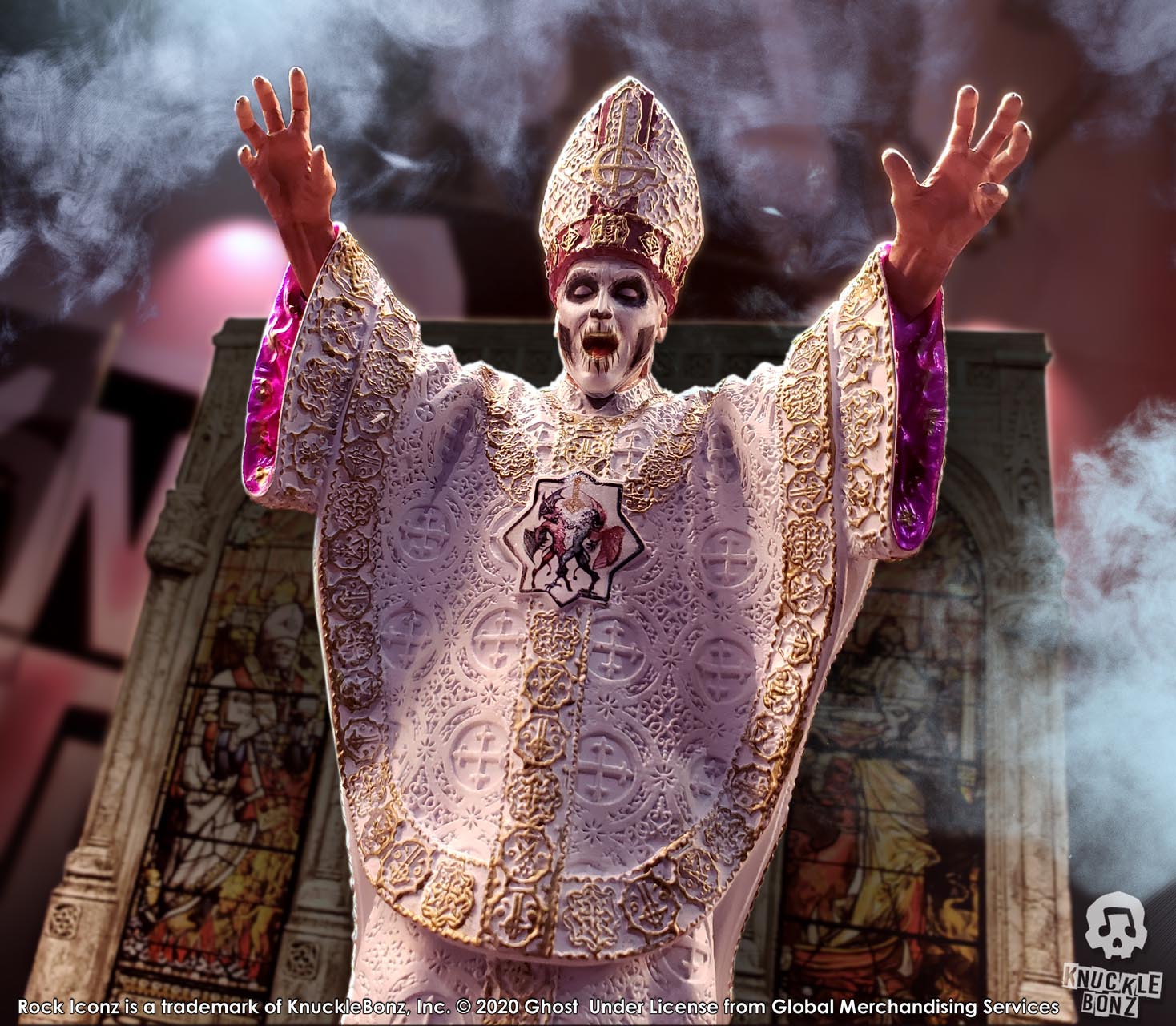 Ghost Papa Nihil KnuckleBonz Statue