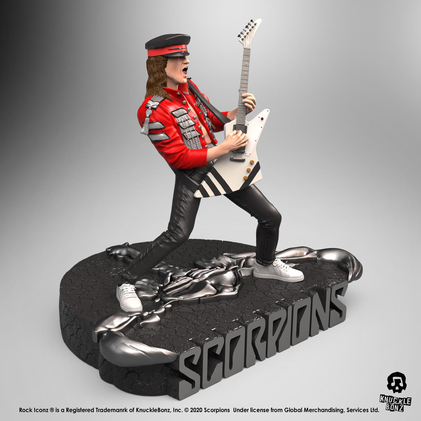 Scorpions Matthias Jabs KnuckleBonz Statue