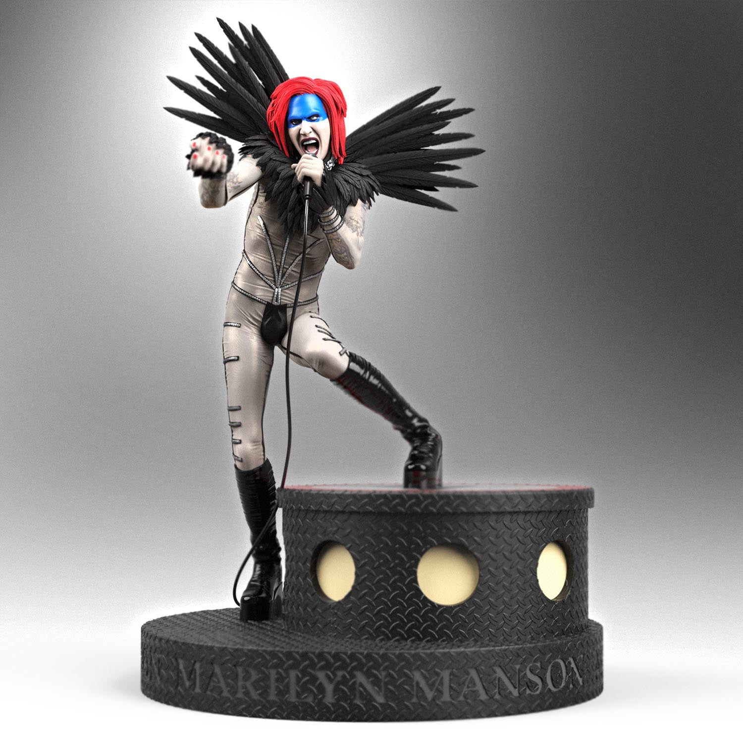 Marilyn Manson II KnuckleBonz Statue