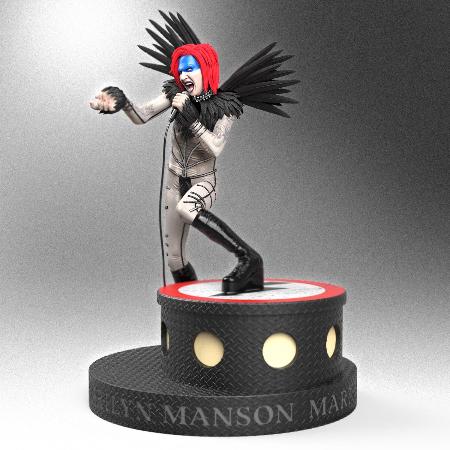 Marilyn Manson II KnuckleBonz Statue