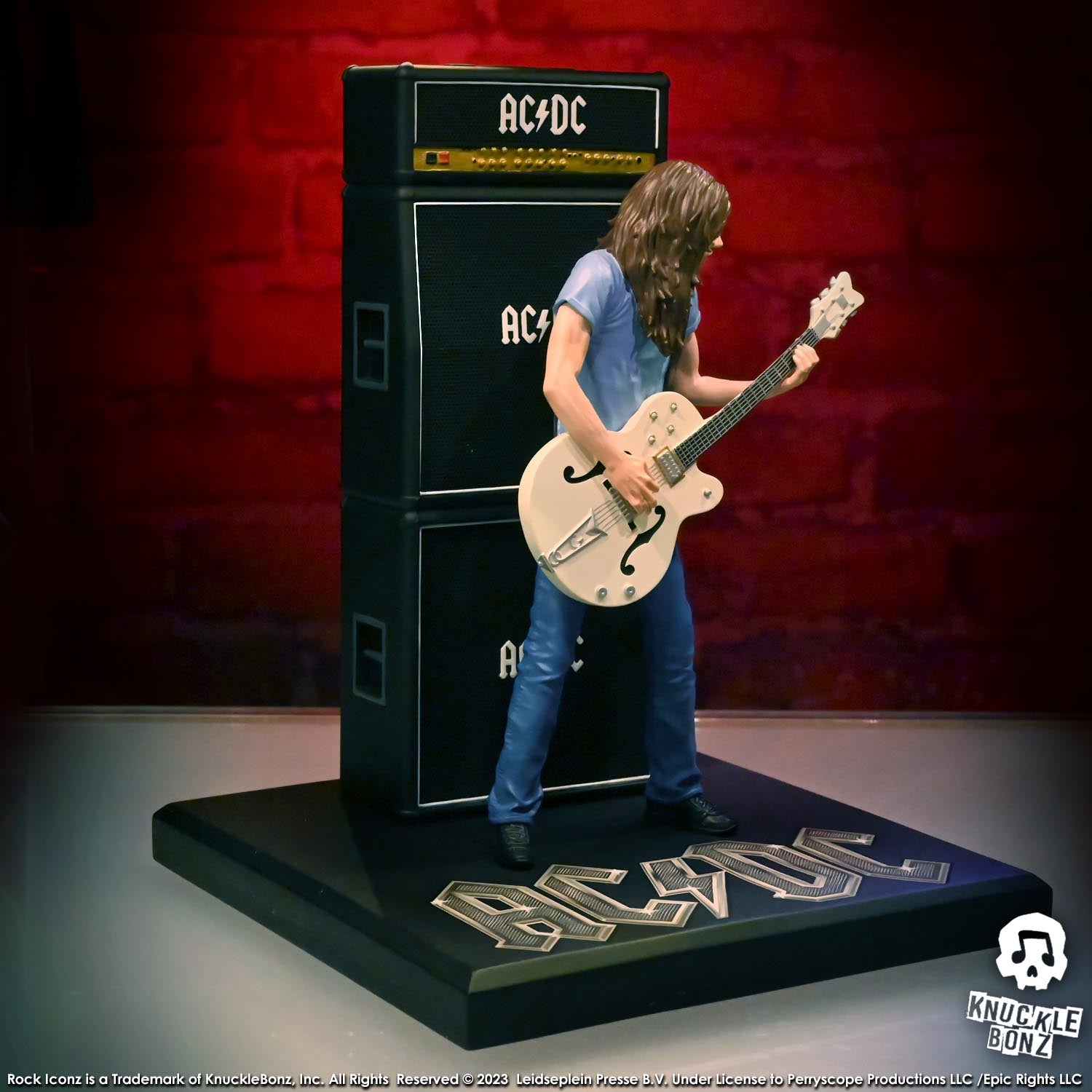 AC/DC Malcolm Young II KnuckleBonz Statue