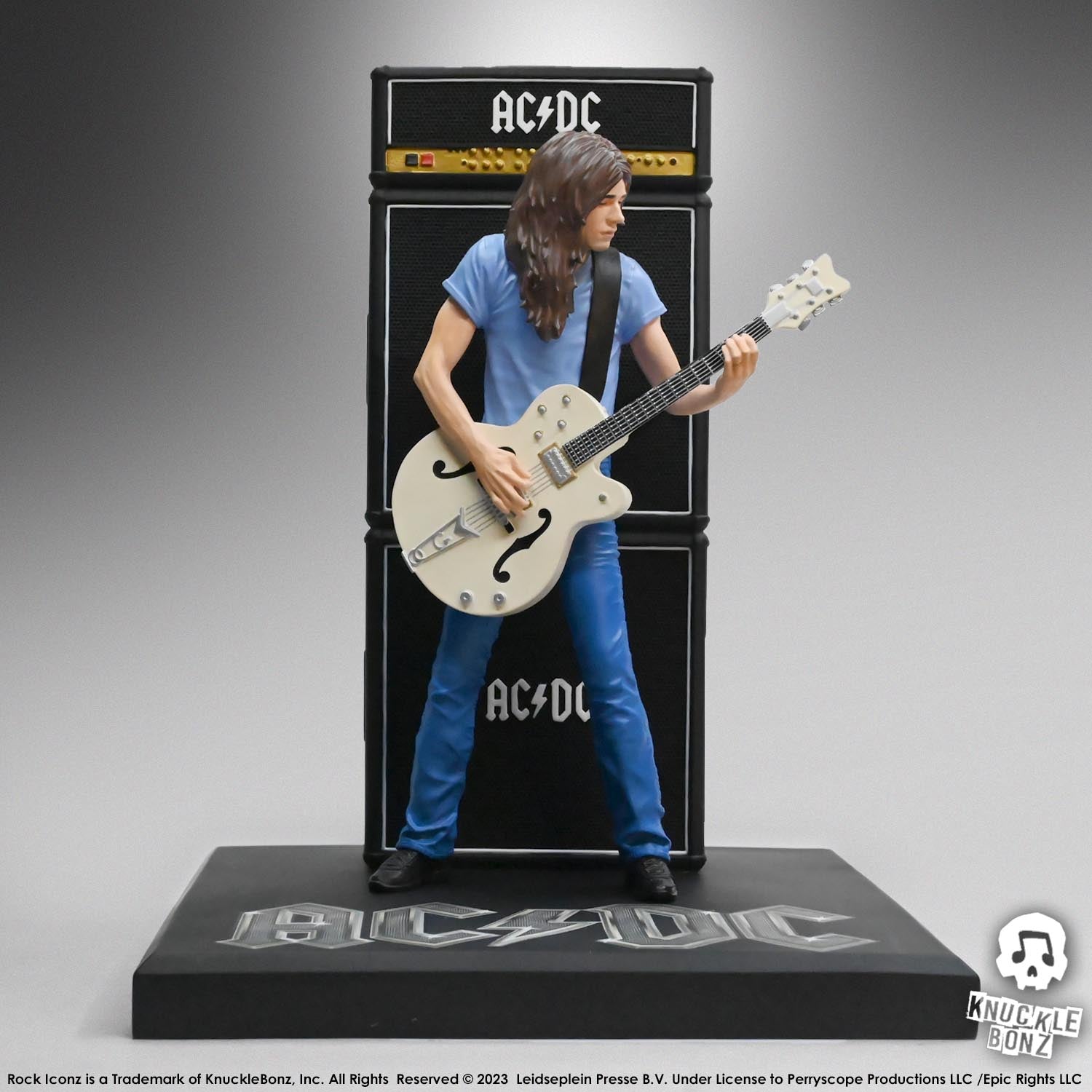 AC/DC Malcolm Young II KnuckleBonz Statue