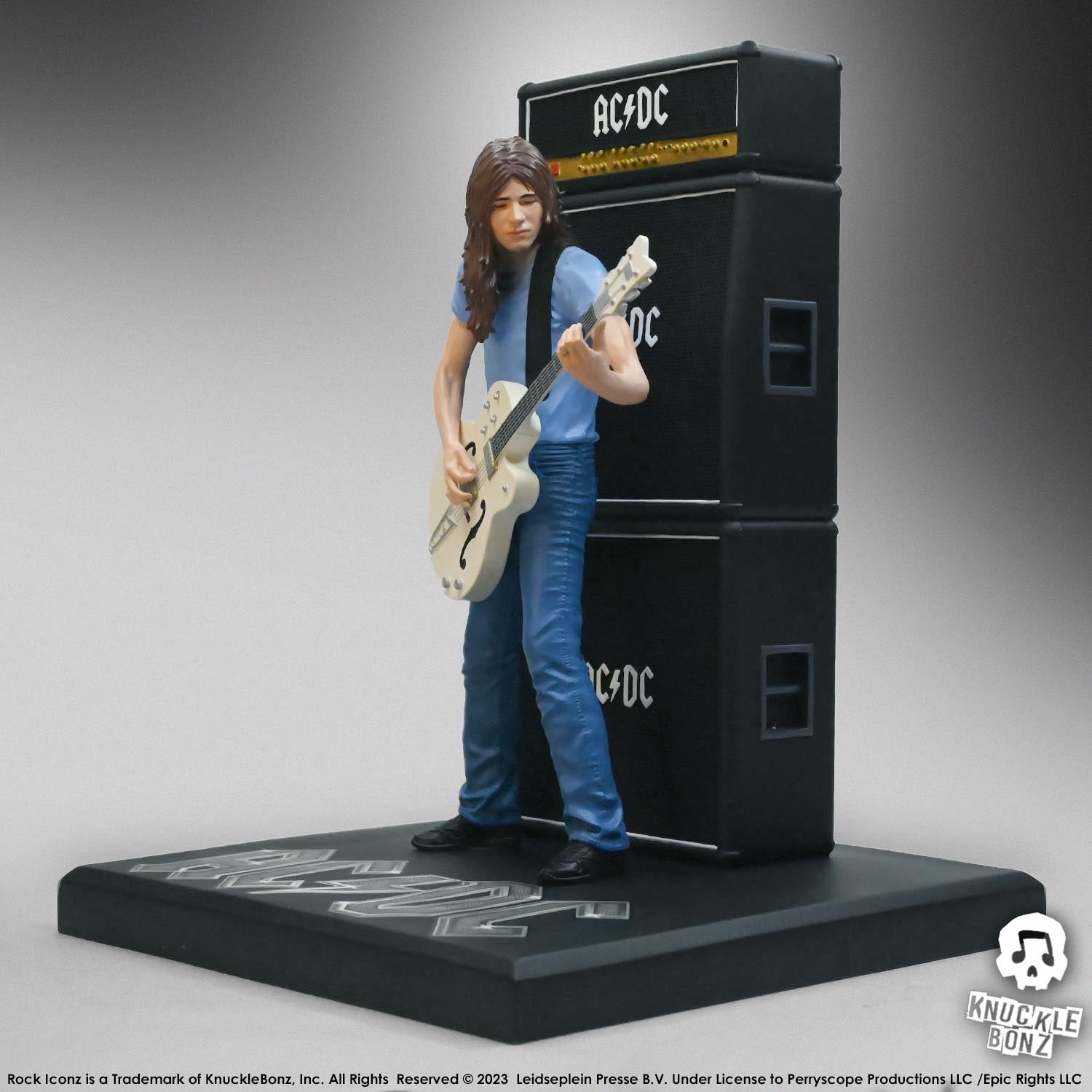 AC/DC Malcolm Young II KnuckleBonz Statue