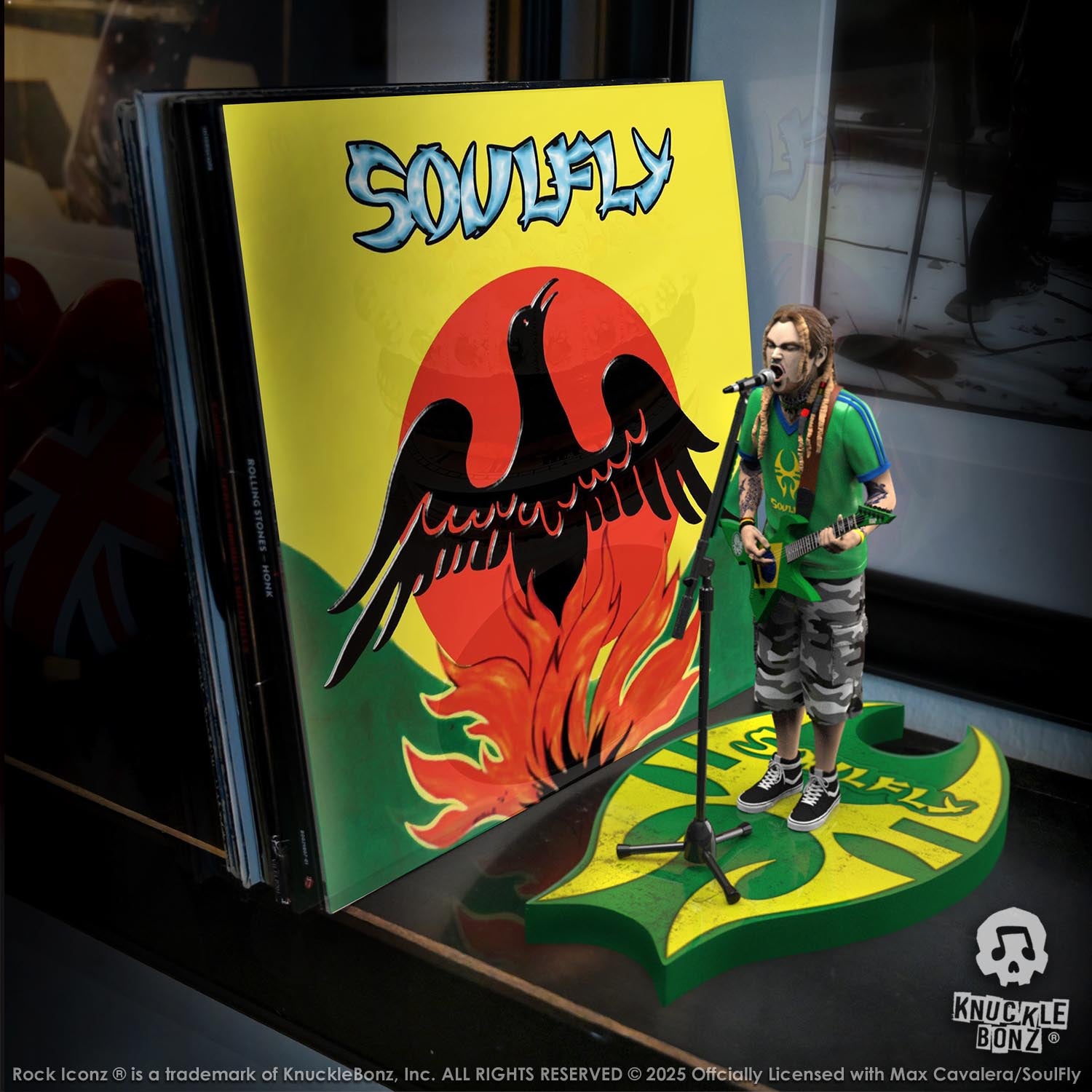Max Cavalera (Soulfly) KnuckleBonz Statue