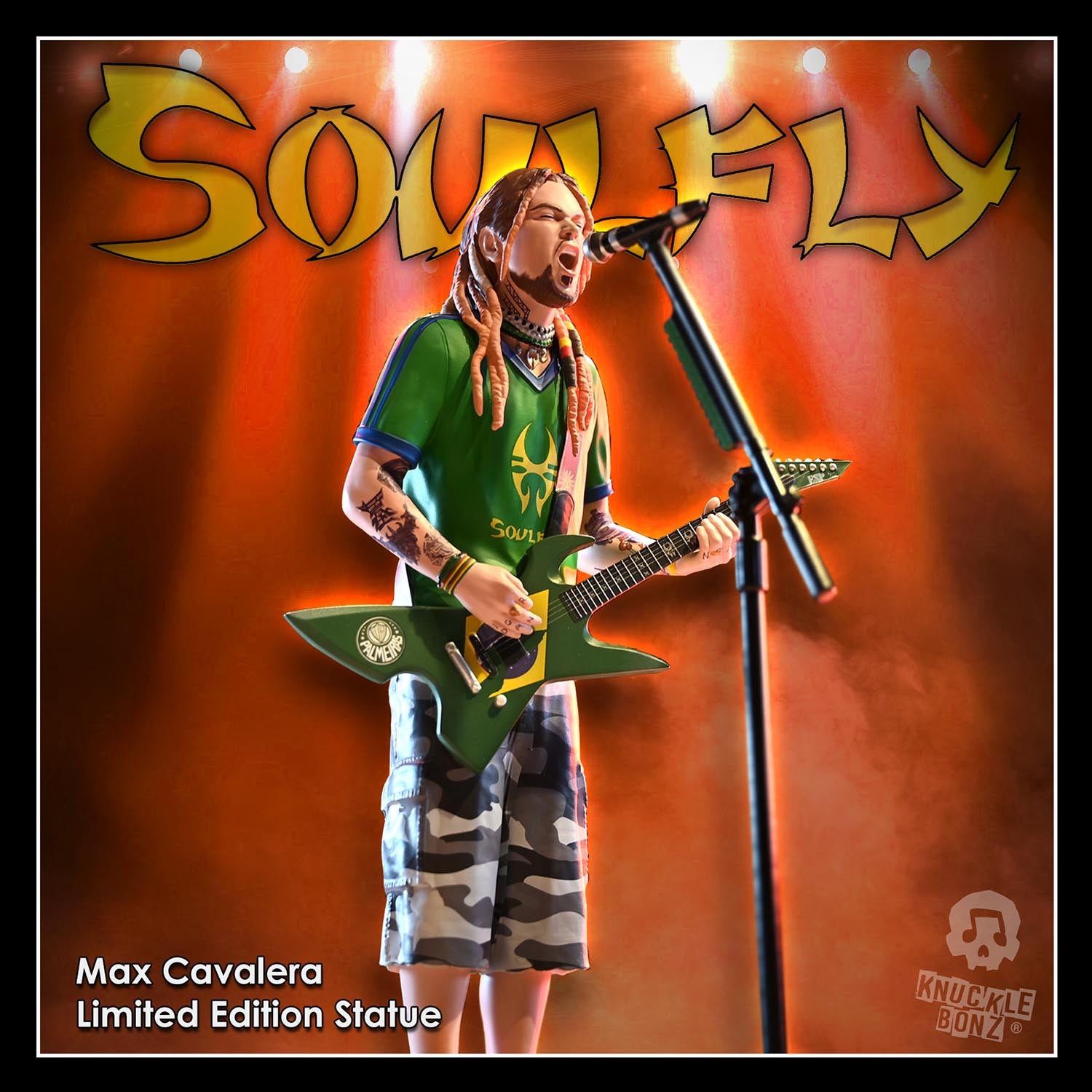 Max Cavalera (Soulfly) KnuckleBonz Statue