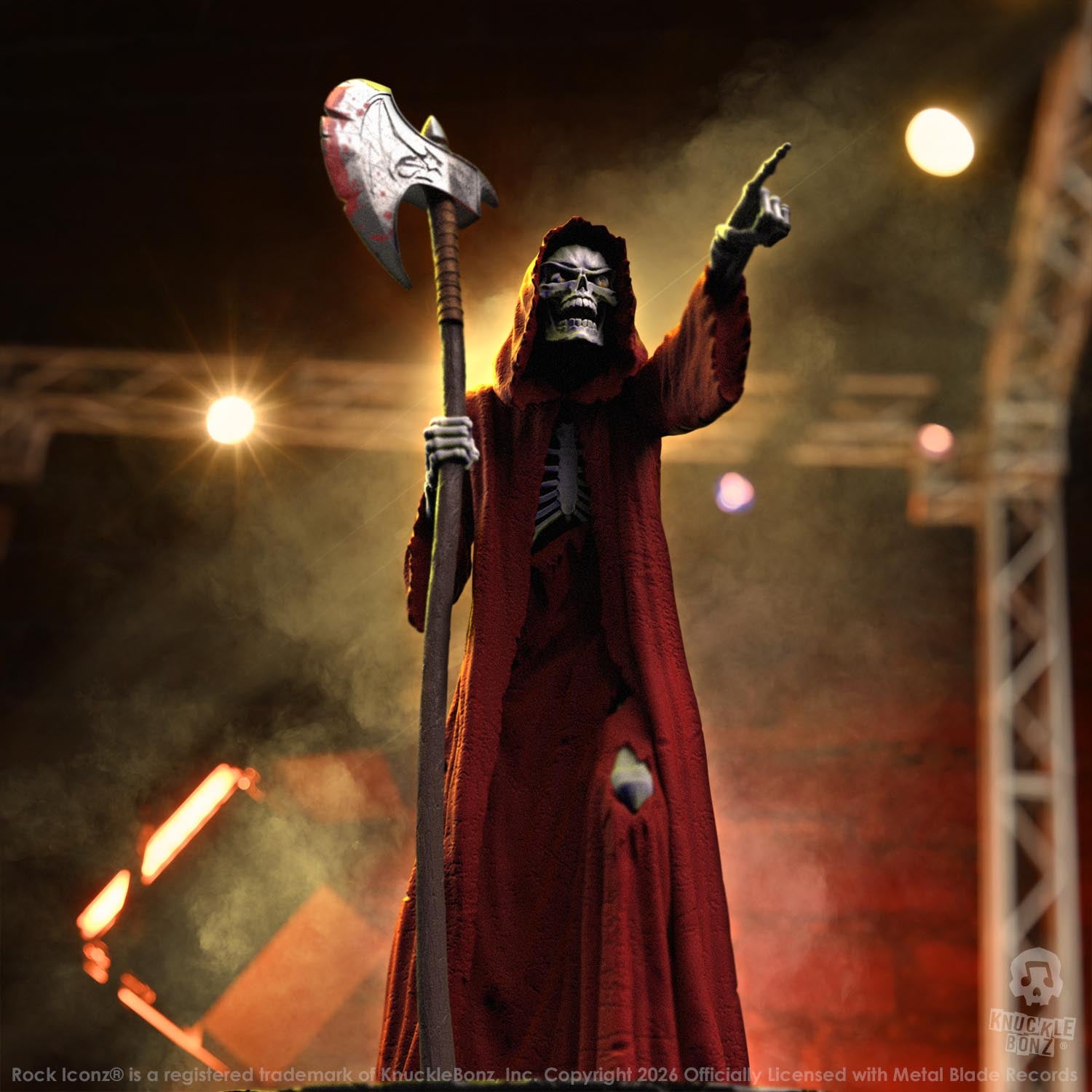 Metal Blade Reaper KnuckleBonz Statue