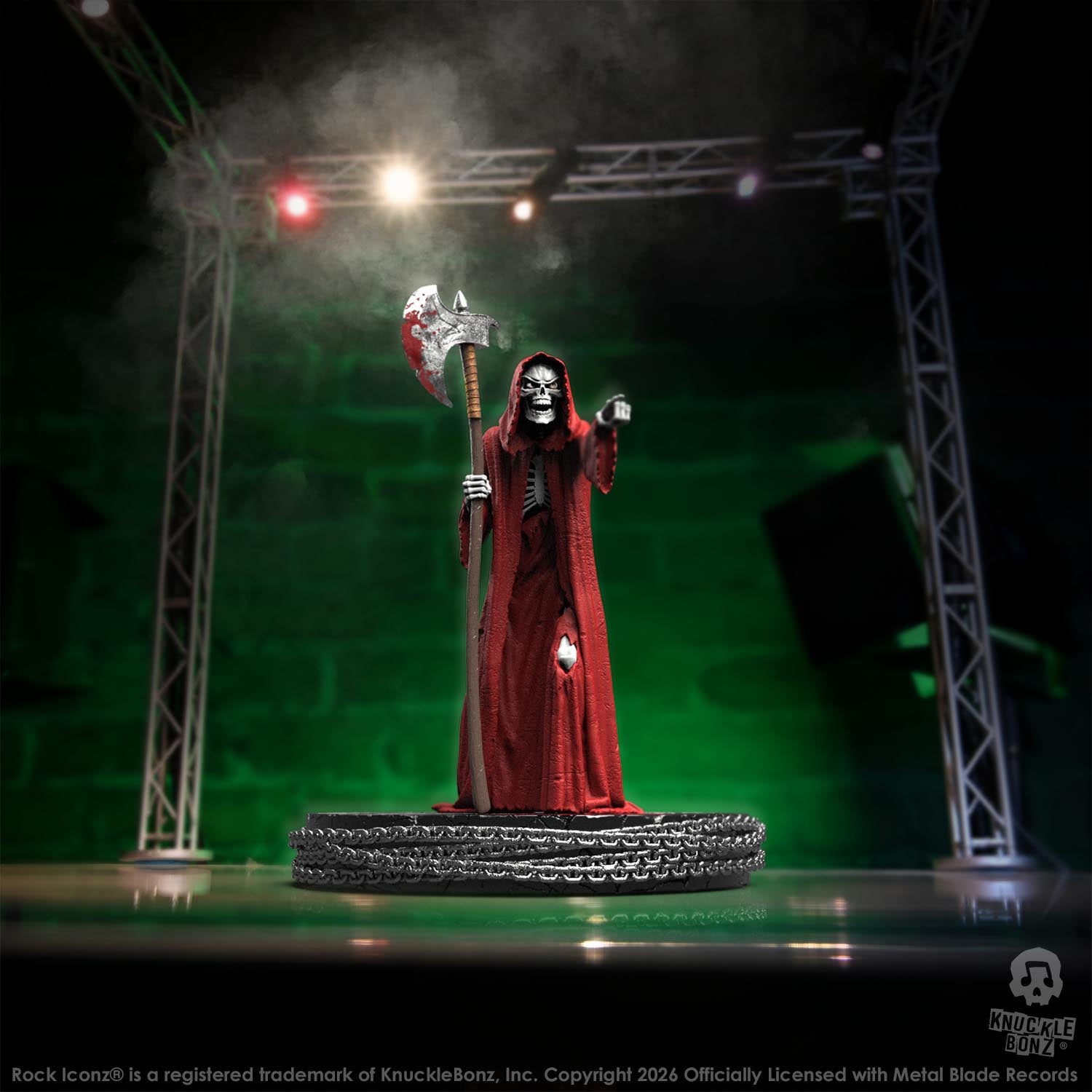 Metal Blade Reaper KnuckleBonz Statue