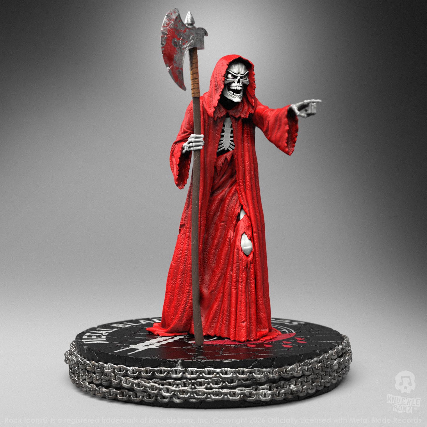 Metal Blade Reaper KnuckleBonz Statue