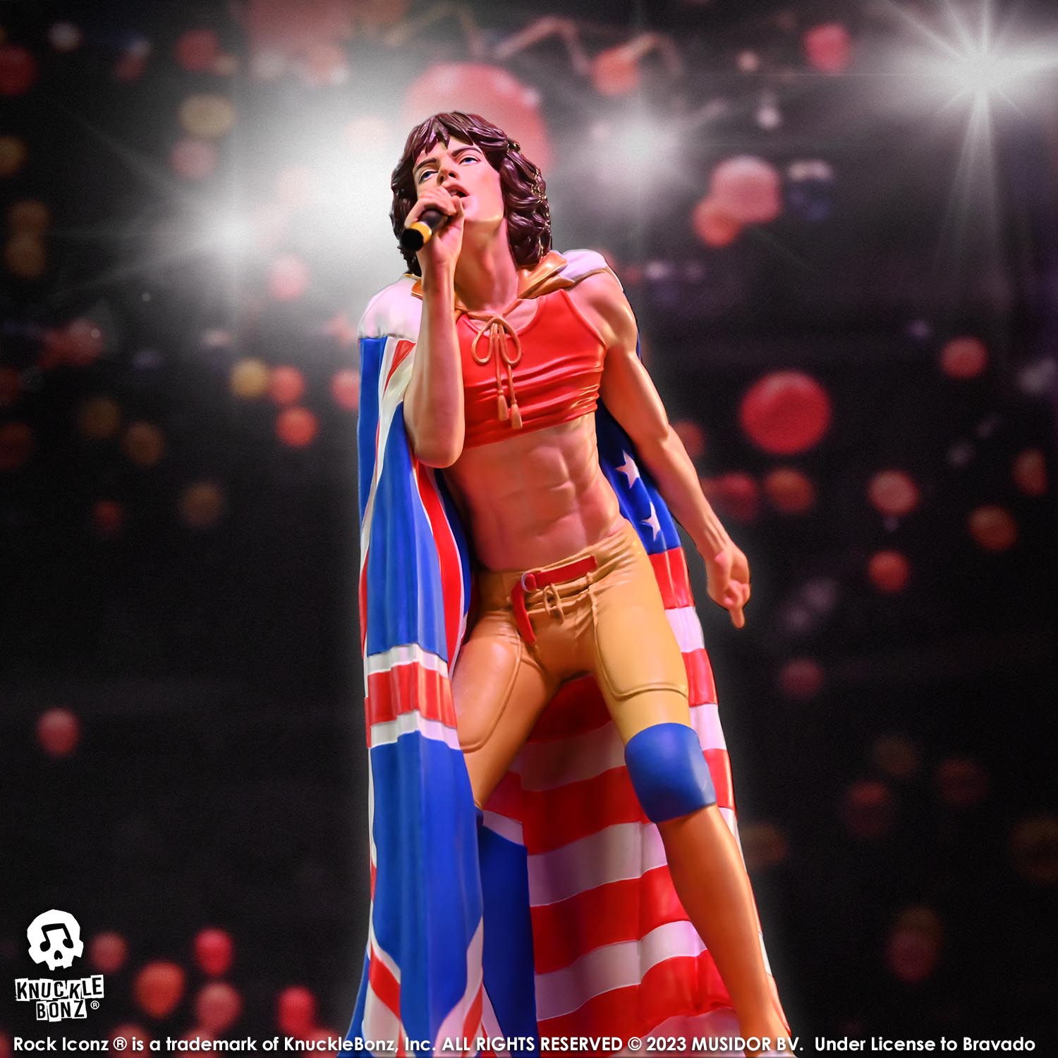 Rolling Stones Mick Jagger KnuckleBonz Statue