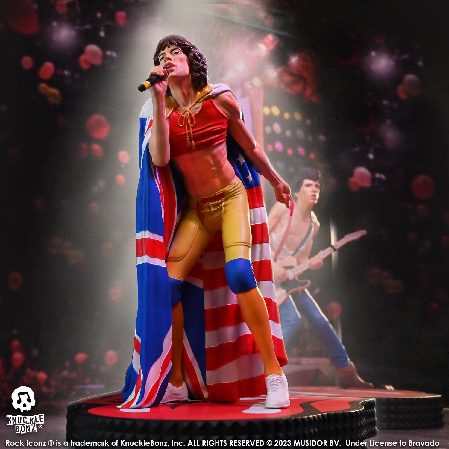 Rolling Stones Mick Jagger KnuckleBonz Statue