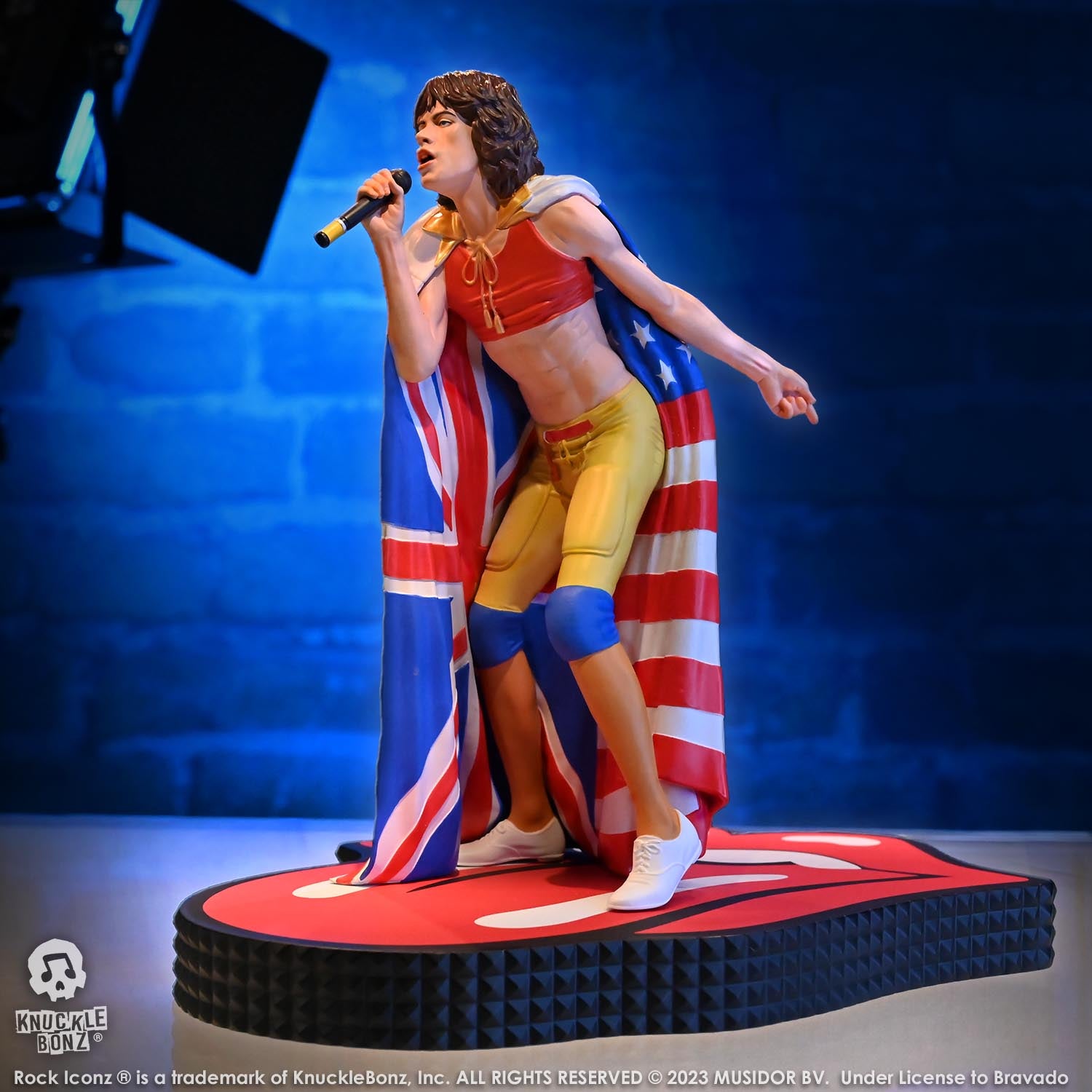 Rolling Stones Mick Jagger KnuckleBonz Statue