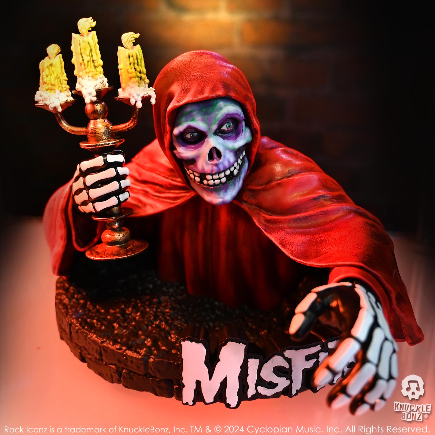 The Misfits "American Psycho" Fiend KnuckleBonz Statue